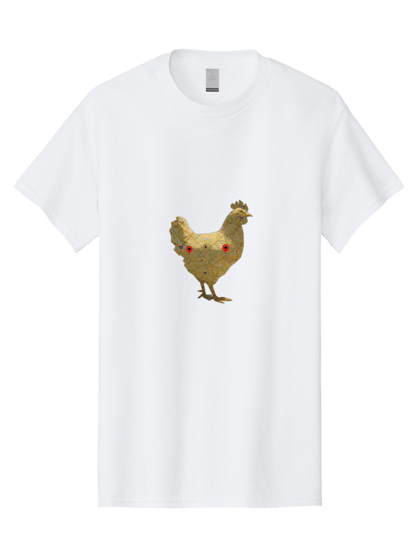 Map-Chicken Men'S Graphic Tee, 100% Cotton, Comfortable Casual Summer Wear, Machine Washable, Vintage Camera, Old Camera, Antique Camera, Black Camera, Classic Photography, Photography Equipment, Nostalgic Device, Film Camera, Camera Art Bar127 15