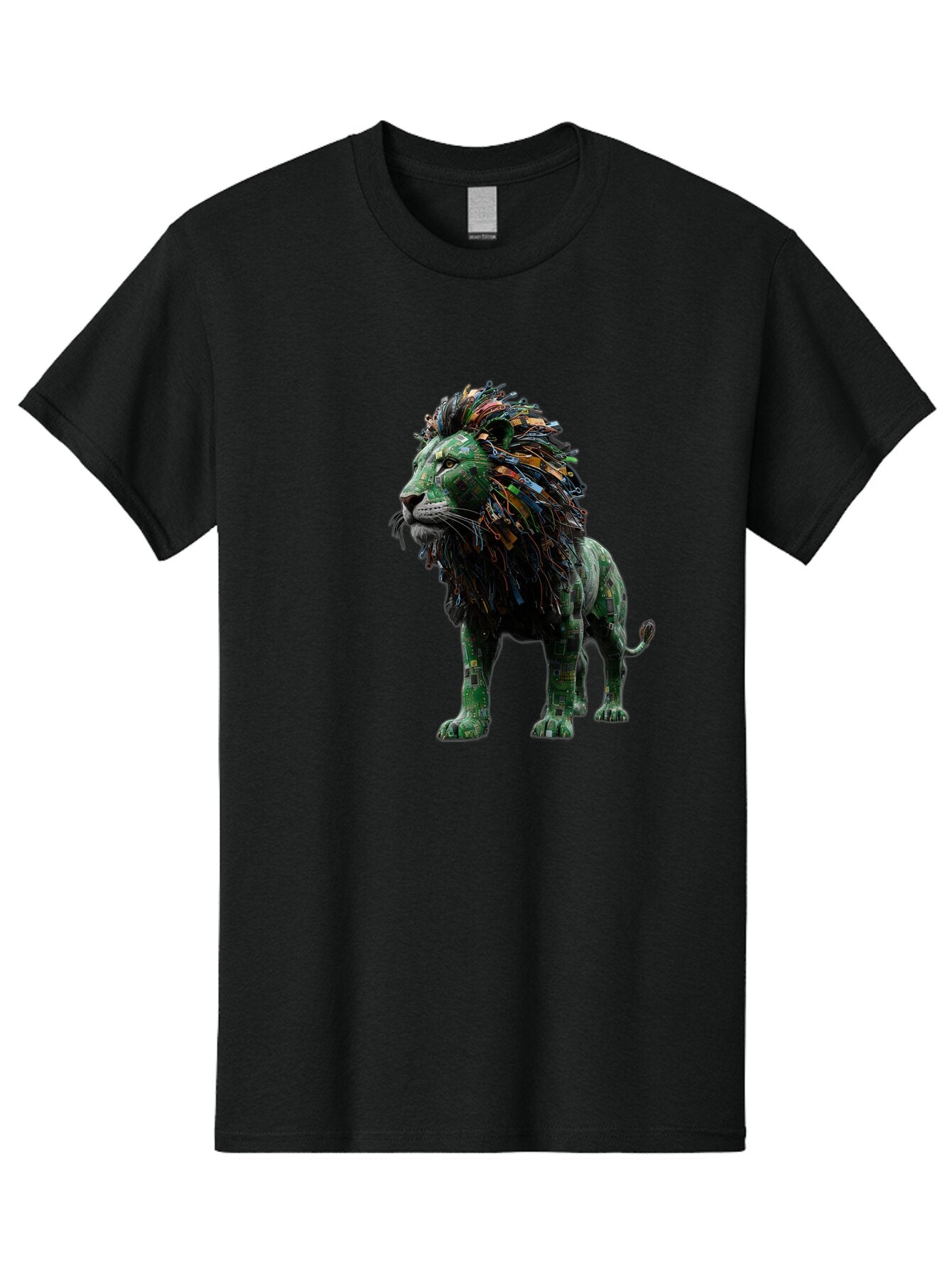Mechanical-Lion Men'S Graphic Tee, 100% Cotton, Comfortable Casual Summer Wear, Machine Washable, Vintage Camera, Old Camera, Antique Camera, Black Camera, Classic Photography, Photography Equipment, Nostalgic Device, Film Camera, Camera Art Bar133 15