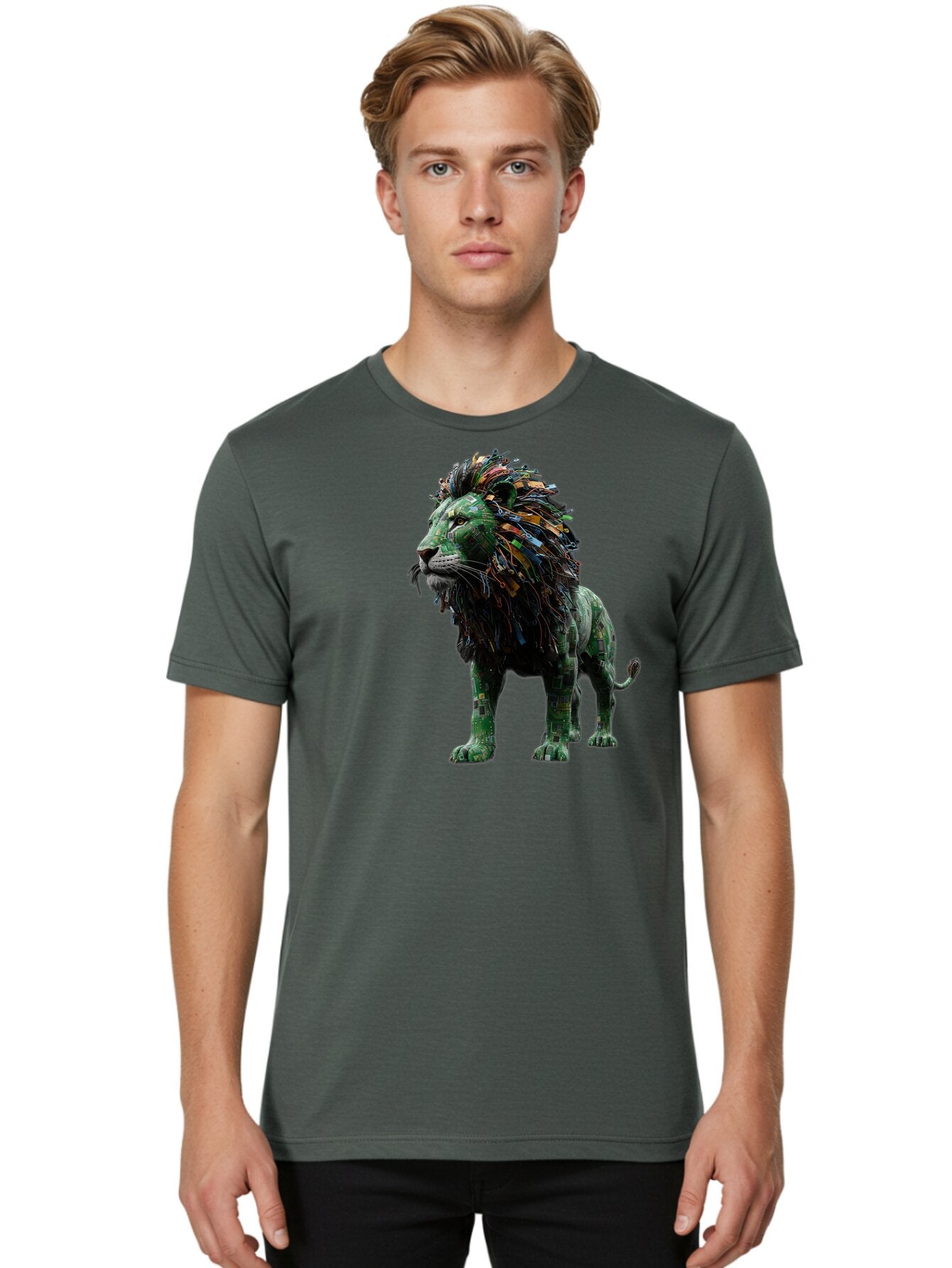 Mechanical-Lion Men'S Graphic Tee, 100% Cotton, Comfortable Casual Summer Wear, Machine Washable, Vintage Camera, Old Camera, Antique Camera, Black Camera, Classic Photography, Photography Equipment, Nostalgic Device, Film Camera, Camera Art Bar133 18