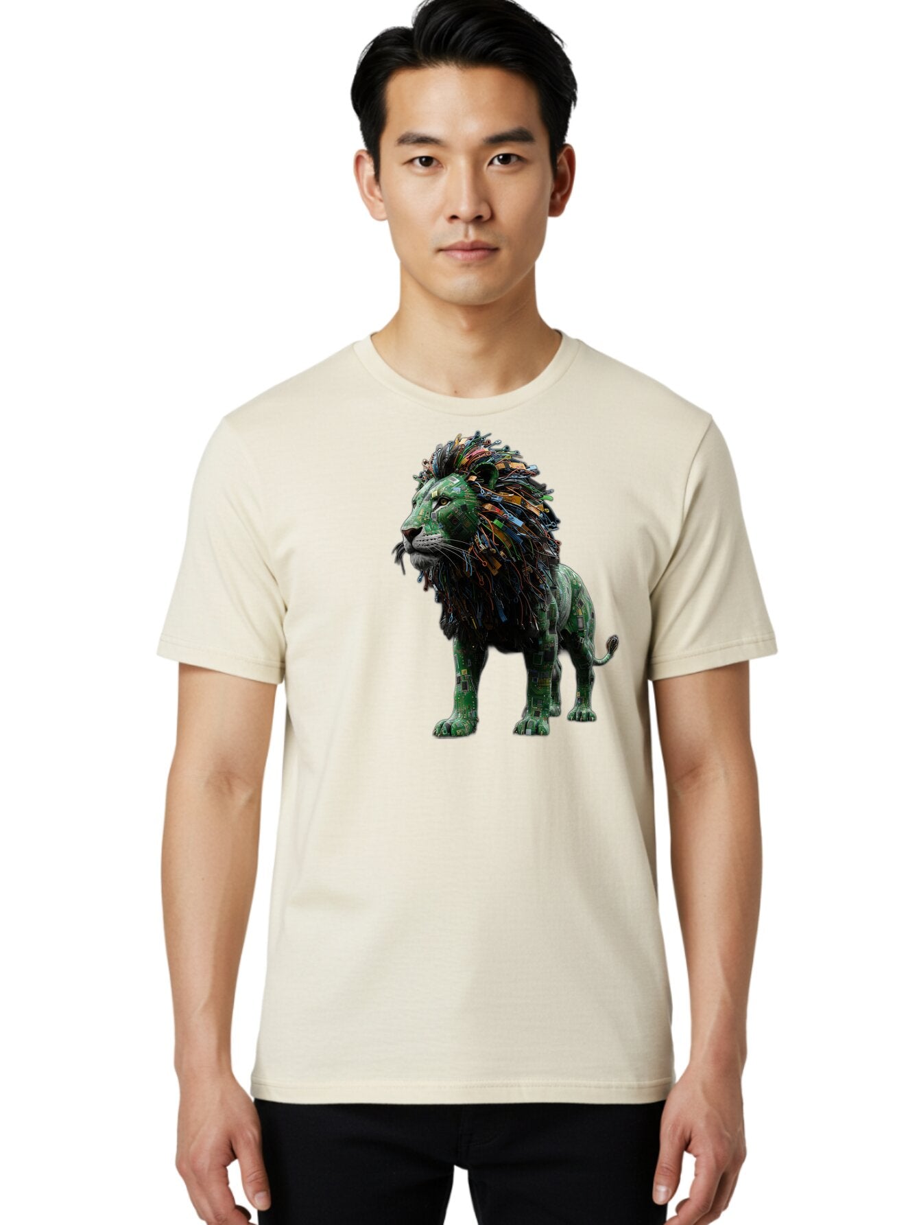 Mechanical-Lion Men'S Graphic Tee, 100% Cotton, Comfortable Casual Summer Wear, Machine Washable, Vintage Camera, Old Camera, Antique Camera, Black Camera, Classic Photography, Photography Equipment, Nostalgic Device, Film Camera, Camera Art Bar133 25