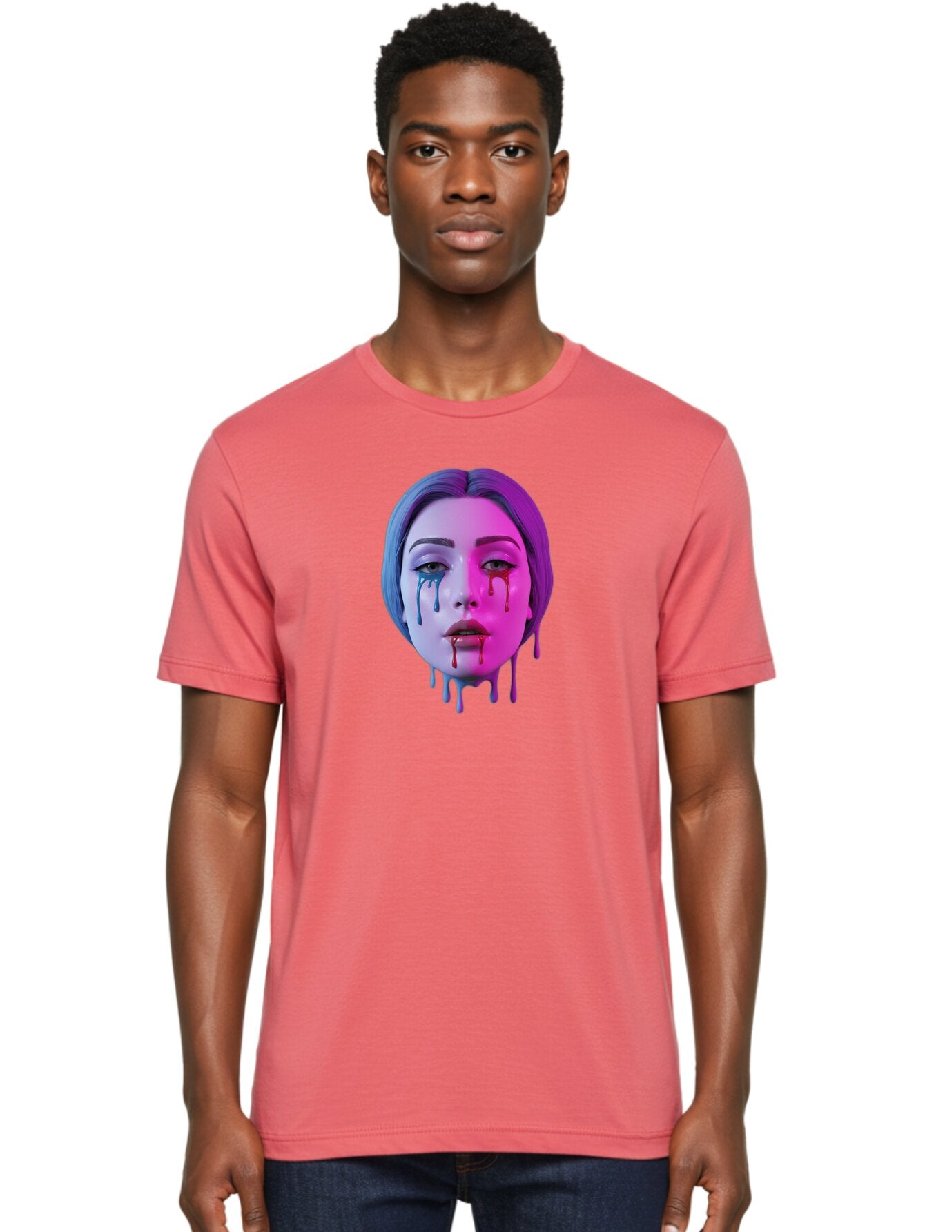 Melting-Mannequin-Head Men'S Graphic Tee, 100% Cotton, Comfortable Casual Summer Wear, Machine Washable, Vintage Camera, Old Camera, Antique Camera, Black Camera, Classic Photography, Photography Equipment, Nostalgic Device, Film Camera, Bar140 28