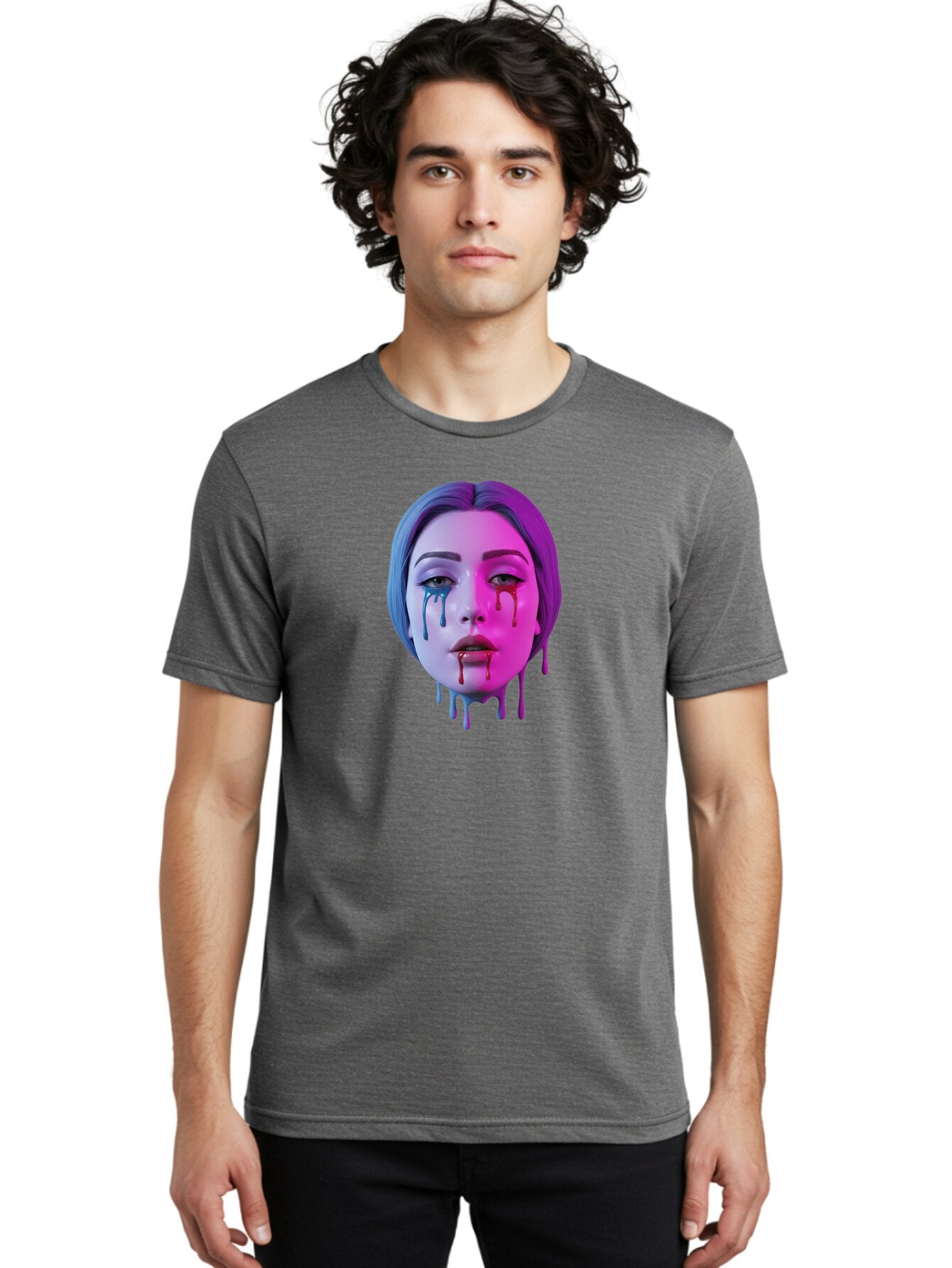 Melting-Mannequin-Head Men'S Graphic Tee, 100% Cotton, Comfortable Casual Summer Wear, Machine Washable, Vintage Camera, Old Camera, Antique Camera, Black Camera, Classic Photography, Photography Equipment, Nostalgic Device, Film Camera, Bar140 19