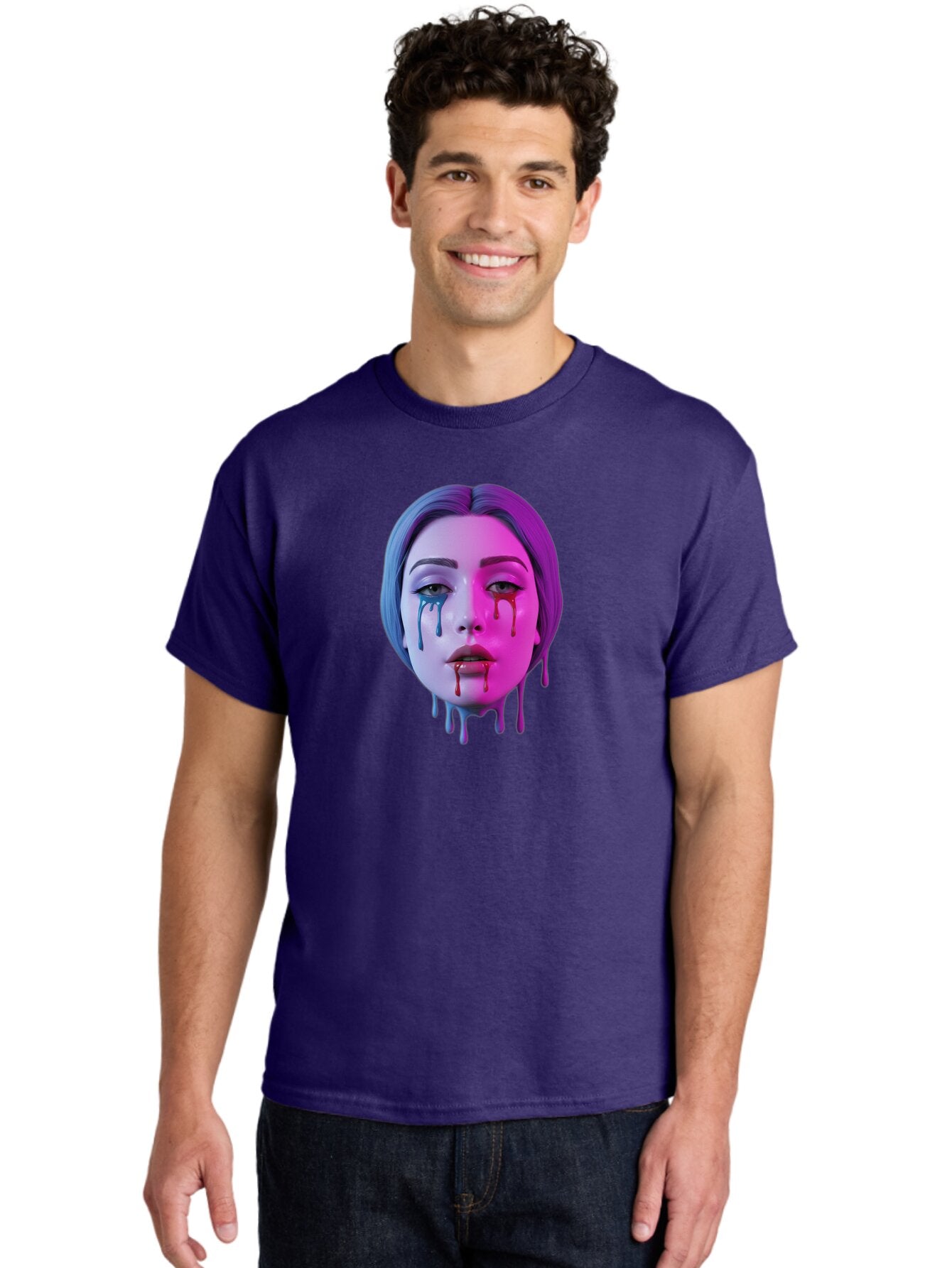 Melting-Mannequin-Head Men'S Graphic Tee, 100% Cotton, Comfortable Casual Summer Wear, Machine Washable, Vintage Camera, Old Camera, Antique Camera, Black Camera, Classic Photography, Photography Equipment, Nostalgic Device, Film Camera, Bar140 16