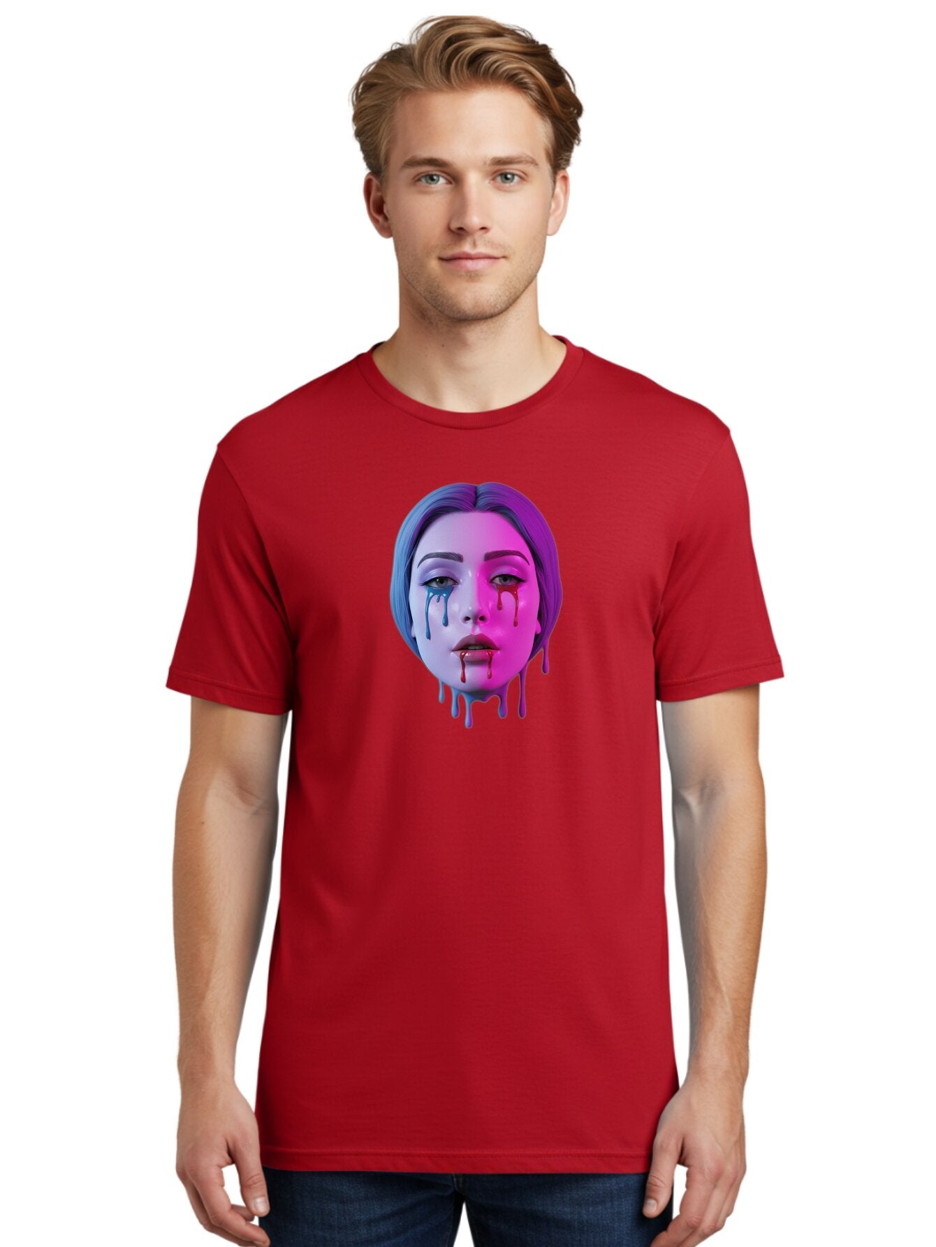 Melting-Mannequin-Head Men'S Graphic Tee, 100% Cotton, Comfortable Casual Summer Wear, Machine Washable, Vintage Camera, Old Camera, Antique Camera, Black Camera, Classic Photography, Photography Equipment, Nostalgic Device, Film Camera, Bar140 27