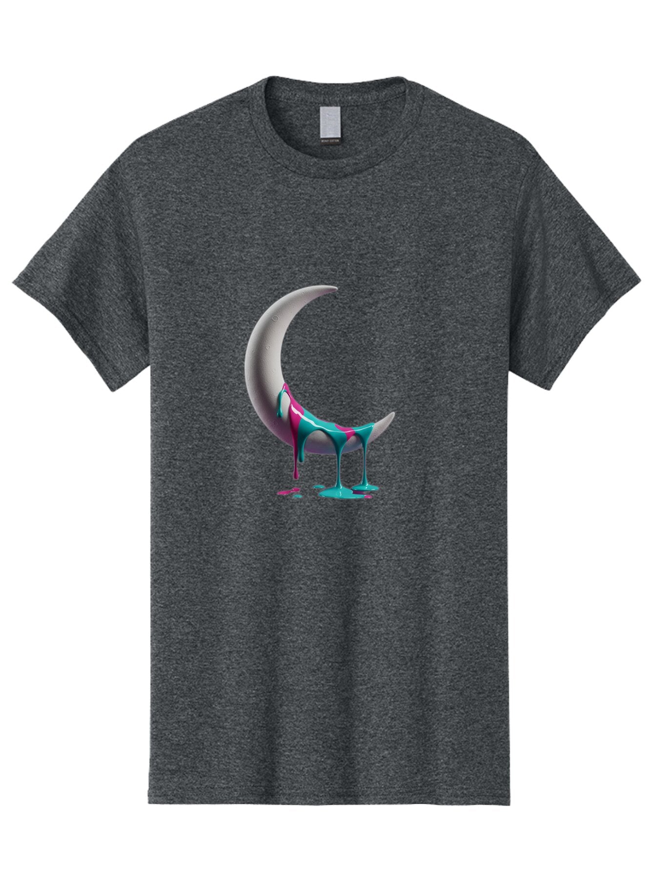 Melting-Moon-1 Men'S Graphic Tee, 100% Cotton, Comfortable Casual Summer Wear, Machine Washable, Vintage Camera, Old Camera, Antique Camera, Black Camera, Classic Photography, Photography Equipment, Nostalgic Device, Film Camera, Camera Art Bar141 8