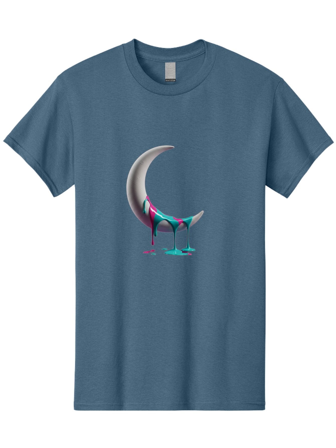 Melting-Moon-1 Men'S Graphic Tee, 100% Cotton, Comfortable Casual Summer Wear, Machine Washable, Vintage Camera, Old Camera, Antique Camera, Black Camera, Classic Photography, Photography Equipment, Nostalgic Device, Film Camera, Camera Art Bar141 11