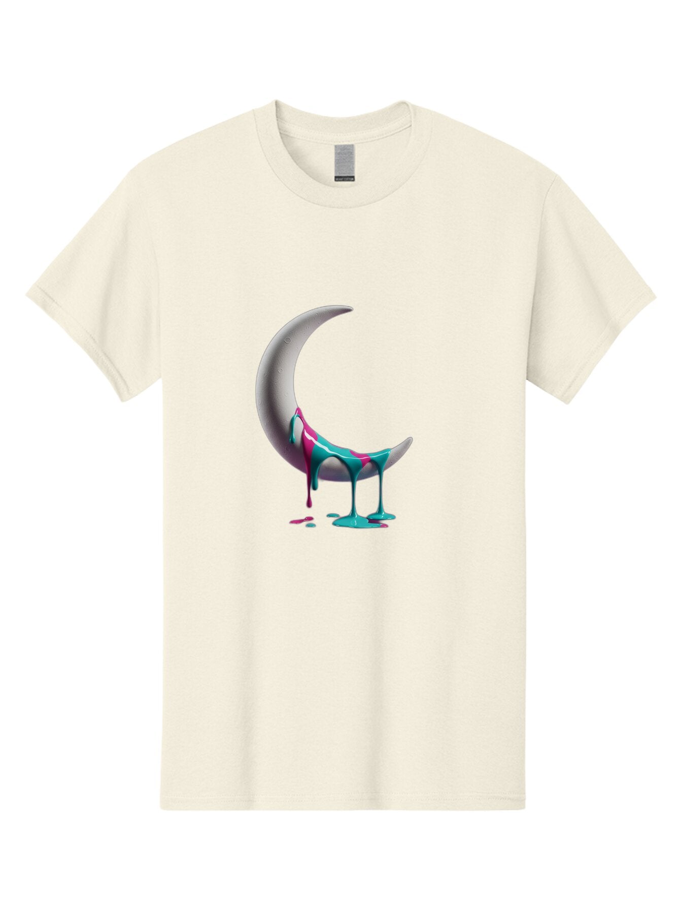 Melting-Moon-1 Men'S Graphic Tee, 100% Cotton, Comfortable Casual Summer Wear, Machine Washable, Vintage Camera, Old Camera, Antique Camera, Black Camera, Classic Photography, Photography Equipment, Nostalgic Device, Film Camera, Camera Art Bar141 7