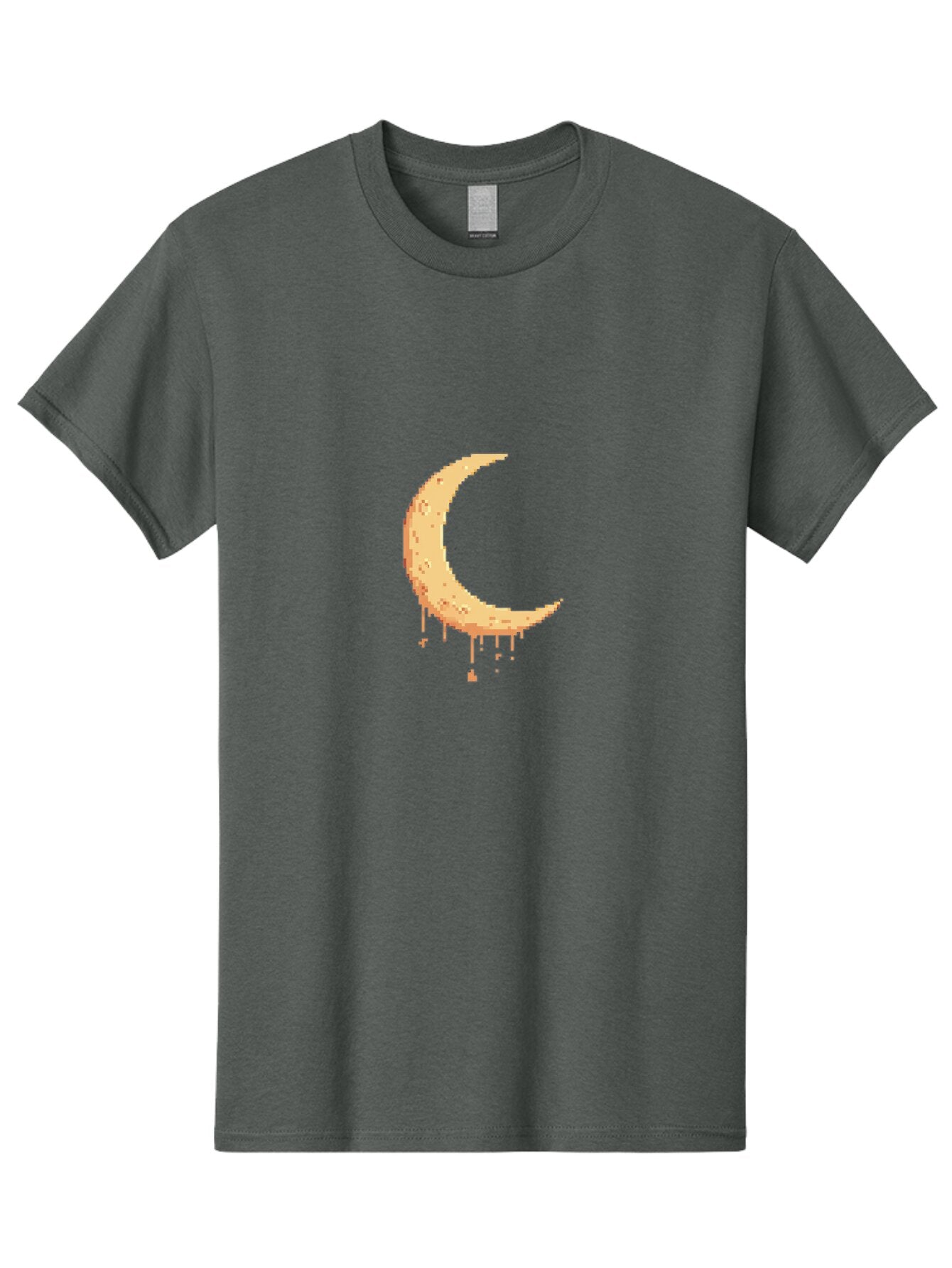 Melting-Moon-2 Men'S Graphic Tee, 100% Cotton, Comfortable Casual Summer Wear, Machine Washable, Vintage Camera, Old Camera, Antique Camera, Black Camera, Classic Photography, Photography Equipment, Nostalgic Device, Film Camera, Camera Art Bar142 11