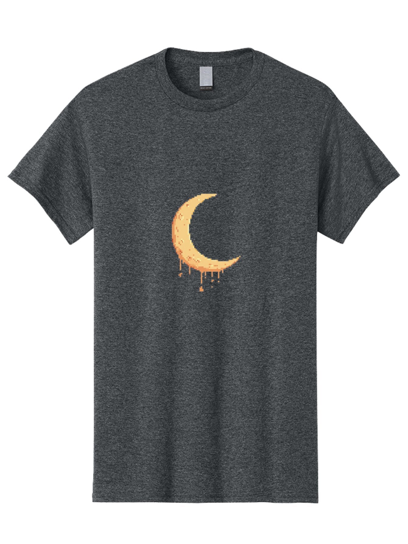 Melting-Moon-2 Men'S Graphic Tee, 100% Cotton, Comfortable Casual Summer Wear, Machine Washable, Vintage Camera, Old Camera, Antique Camera, Black Camera, Classic Photography, Photography Equipment, Nostalgic Device, Film Camera, Camera Art Bar142 8