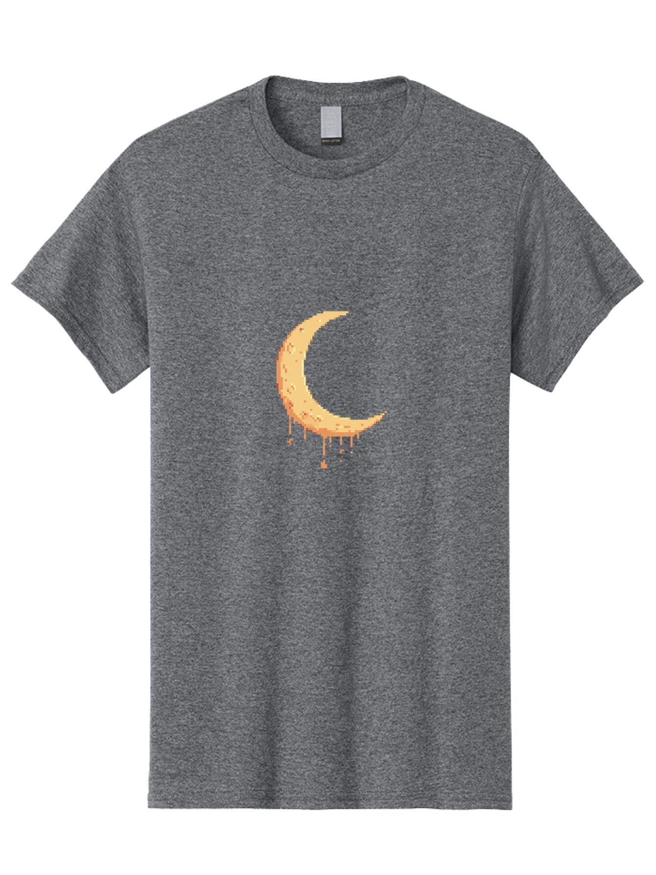 Melting-Moon-2 Men'S Graphic Tee, 100% Cotton, Comfortable Casual Summer Wear, Machine Washable, Vintage Camera, Old Camera, Antique Camera, Black Camera, Classic Photography, Photography Equipment, Nostalgic Device, Film Camera, Camera Art Bar142 5
