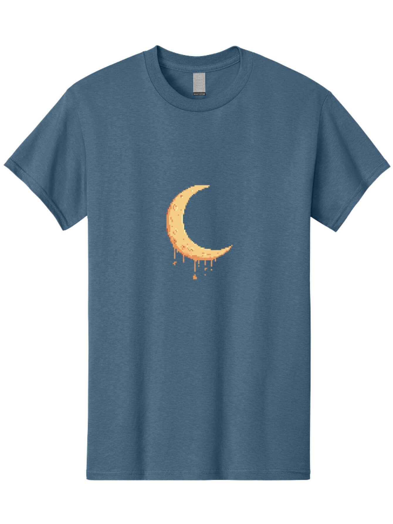 Melting-Moon-2 Men'S Graphic Tee, 100% Cotton, Comfortable Casual Summer Wear, Machine Washable, Vintage Camera, Old Camera, Antique Camera, Black Camera, Classic Photography, Photography Equipment, Nostalgic Device, Film Camera, Camera Art Bar142 14