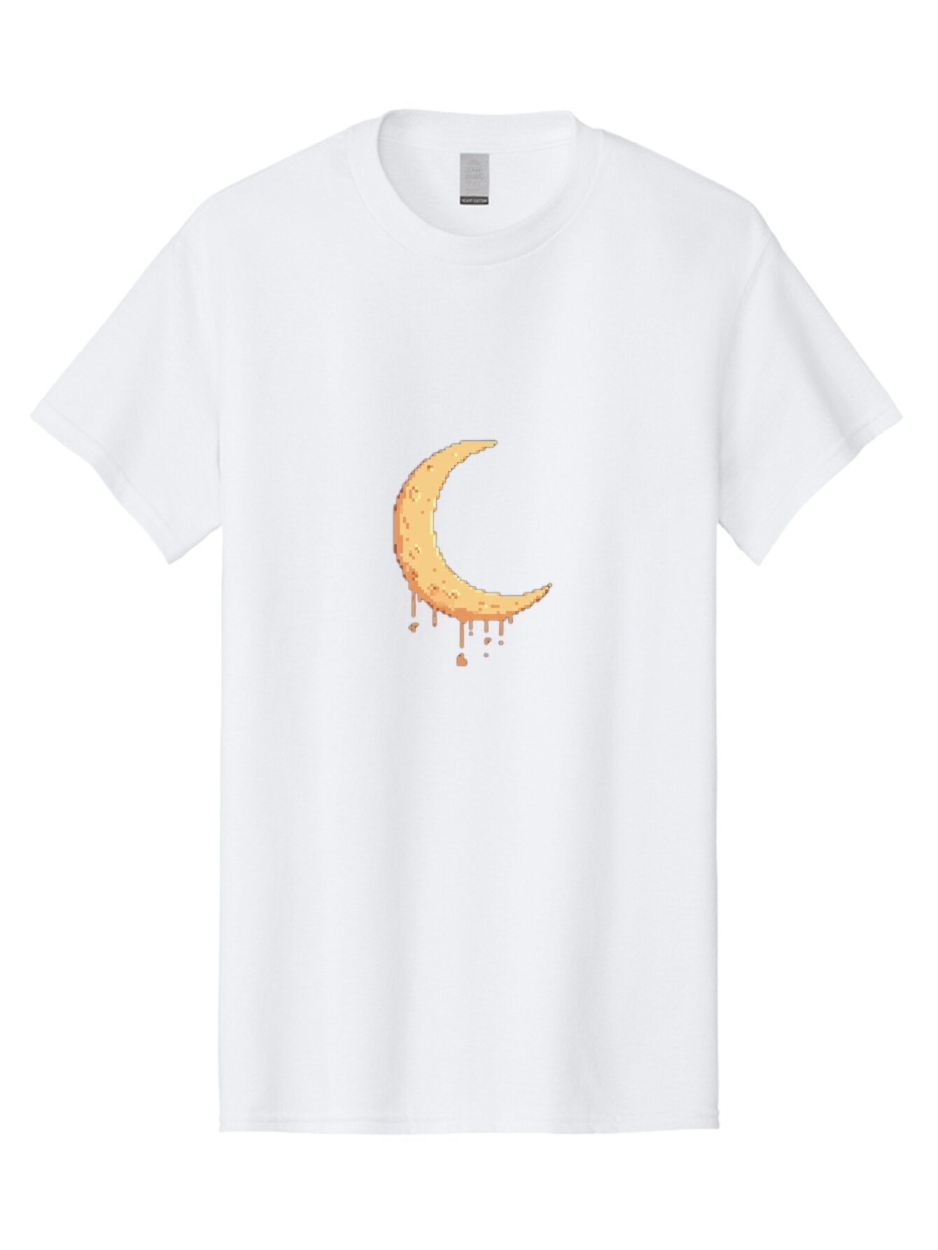 Melting-Moon-2 Men'S Graphic Tee, 100% Cotton, Comfortable Casual Summer Wear, Machine Washable, Vintage Camera, Old Camera, Antique Camera, Black Camera, Classic Photography, Photography Equipment, Nostalgic Device, Film Camera, Camera Art Bar142 7
