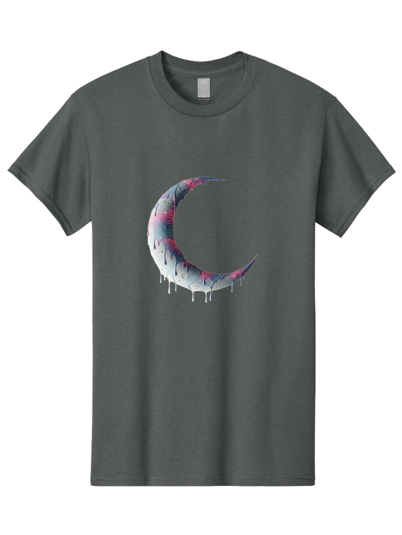 Melting-Moon-3 Men'S Graphic Tee, 100% Cotton, Comfortable Casual Summer Wear, Machine Washable, Vintage Camera, Old Camera, Antique Camera, Black Camera, Classic Photography, Photography Equipment, Nostalgic Device, Film Camera, Camera Art Bar143 12