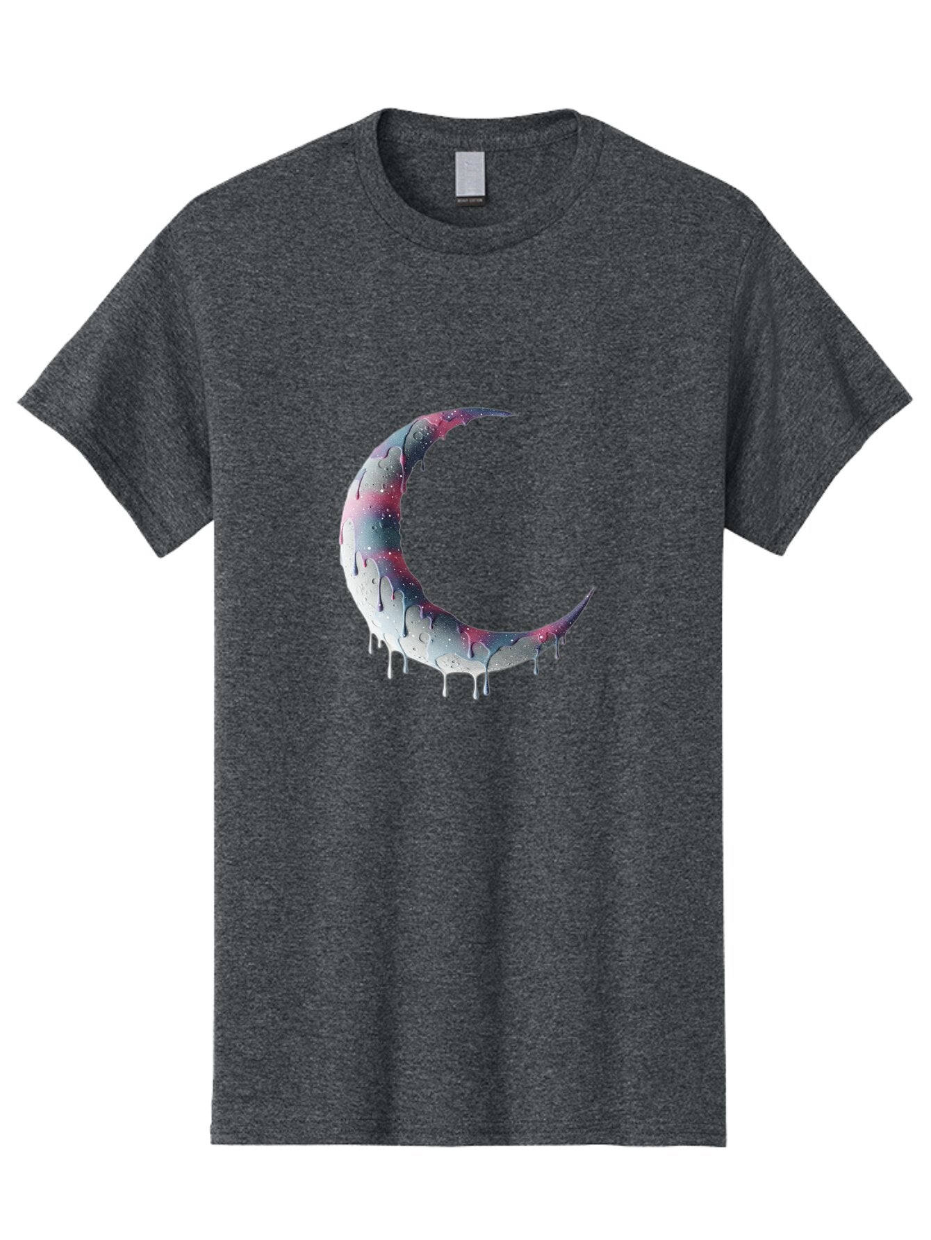 Melting-Moon-3 Men'S Graphic Tee, 100% Cotton, Comfortable Casual Summer Wear, Machine Washable, Vintage Camera, Old Camera, Antique Camera, Black Camera, Classic Photography, Photography Equipment, Nostalgic Device, Film Camera, Camera Art Bar143 6