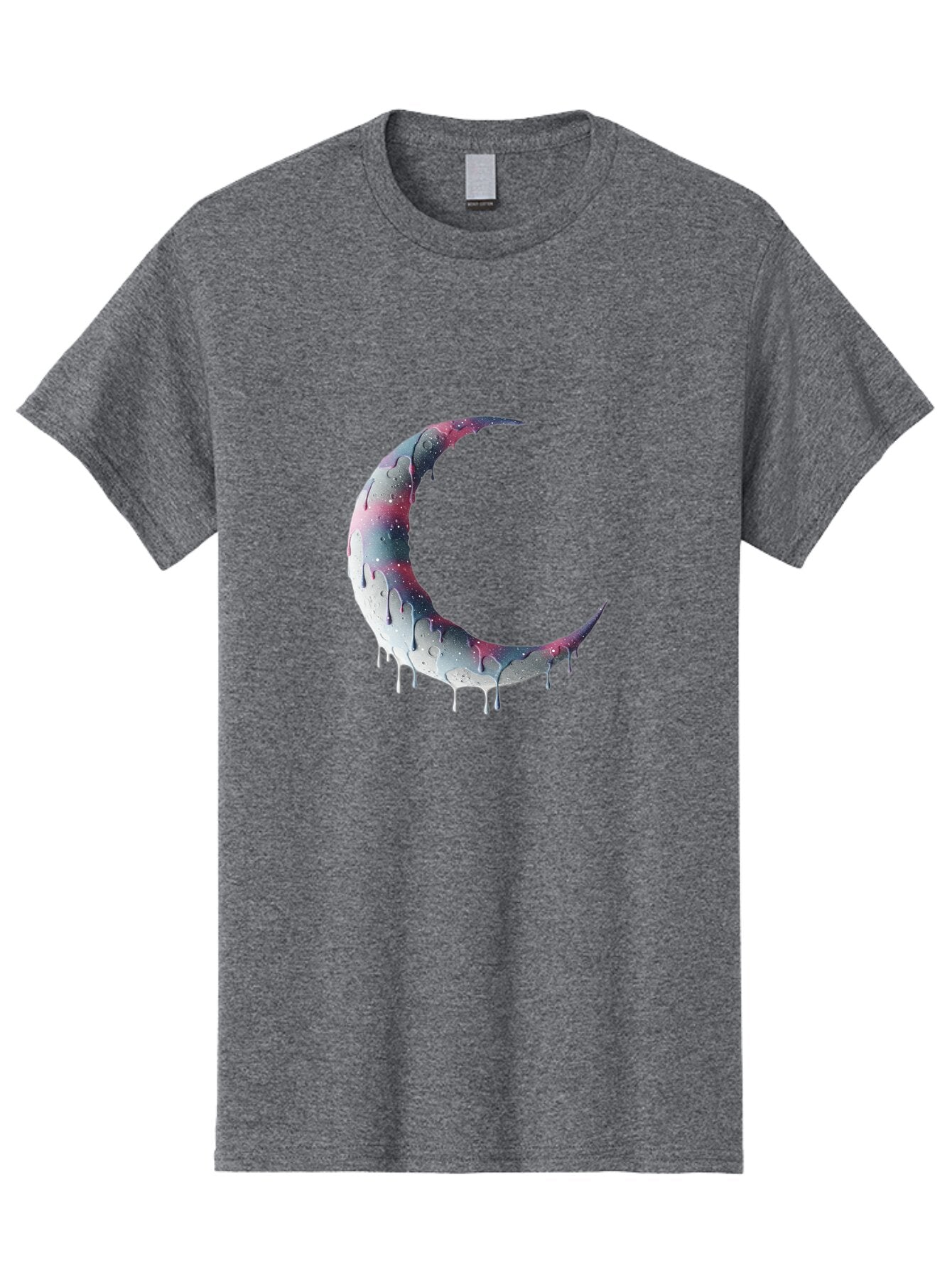 Melting-Moon-3 Men'S Graphic Tee, 100% Cotton, Comfortable Casual Summer Wear, Machine Washable, Vintage Camera, Old Camera, Antique Camera, Black Camera, Classic Photography, Photography Equipment, Nostalgic Device, Film Camera, Camera Art Bar143 15