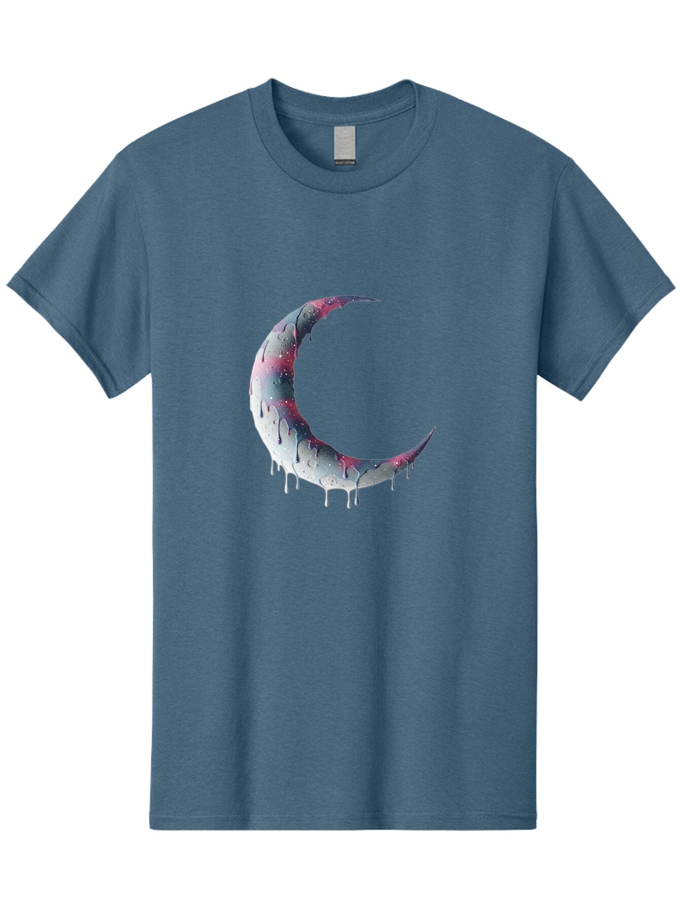 Melting-Moon-3 Men'S Graphic Tee, 100% Cotton, Comfortable Casual Summer Wear, Machine Washable, Vintage Camera, Old Camera, Antique Camera, Black Camera, Classic Photography, Photography Equipment, Nostalgic Device, Film Camera, Camera Art Bar143 11