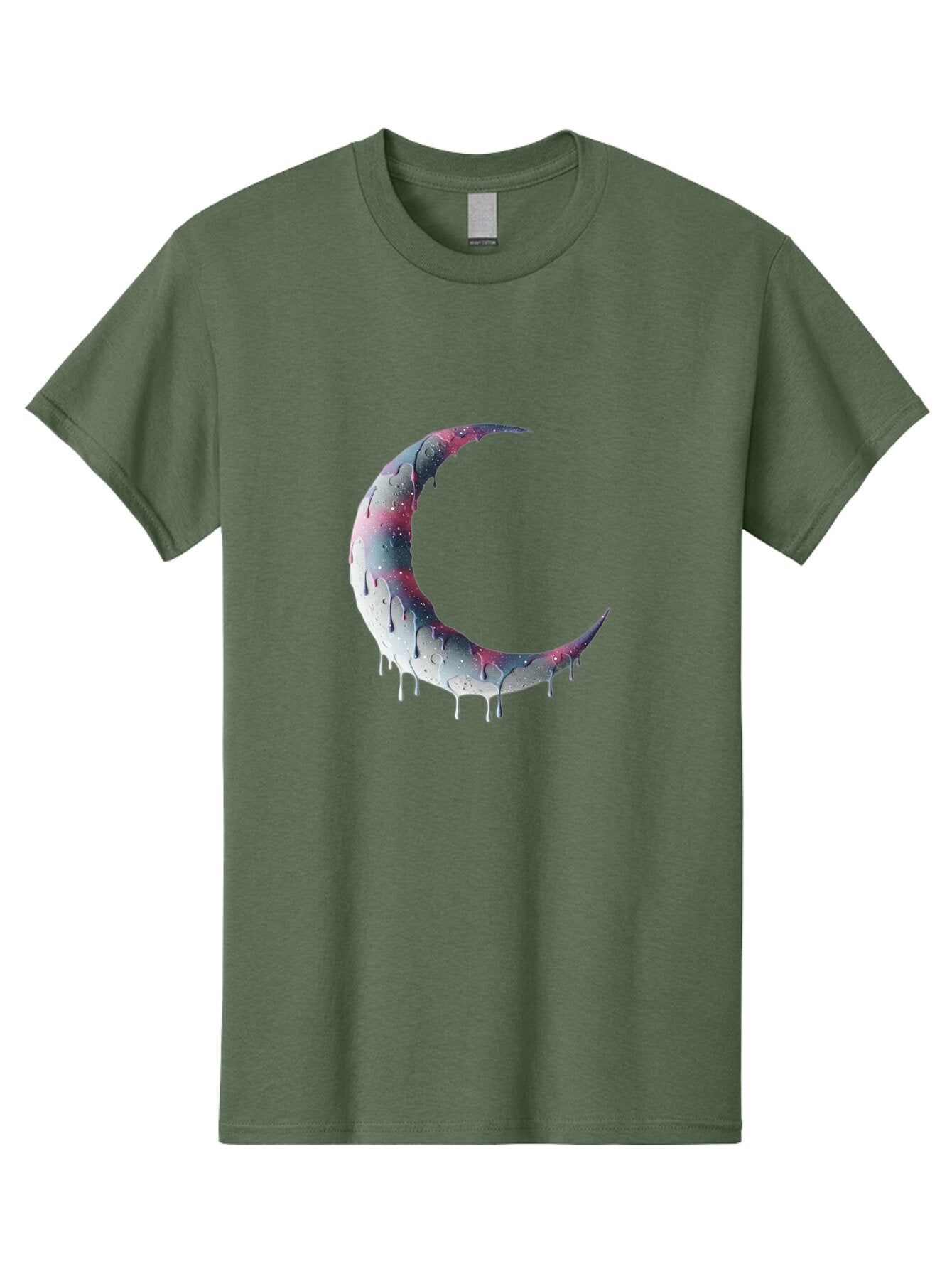 Melting-Moon-3 Men'S Graphic Tee, 100% Cotton, Comfortable Casual Summer Wear, Machine Washable, Vintage Camera, Old Camera, Antique Camera, Black Camera, Classic Photography, Photography Equipment, Nostalgic Device, Film Camera, Camera Art Bar143 13