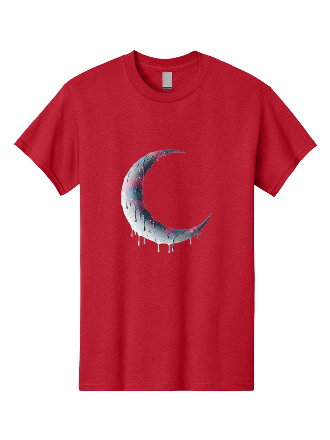 Melting-Moon-3 Men'S Graphic Tee, 100% Cotton, Comfortable Casual Summer Wear, Machine Washable, Vintage Camera, Old Camera, Antique Camera, Black Camera, Classic Photography, Photography Equipment, Nostalgic Device, Film Camera, Camera Art Bar143 7