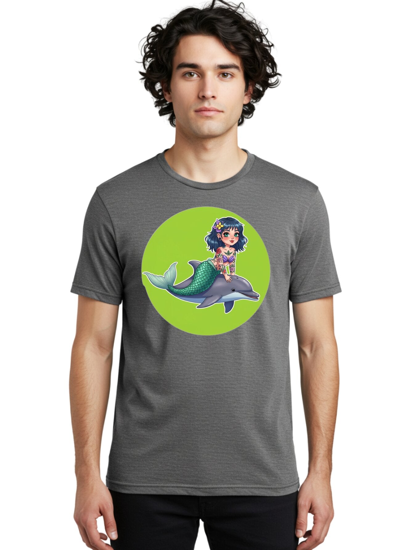 Mermaid-Riding-Dolphin Men'S Graphic Tee, 100% Cotton, Comfortable Casual Summer Wear, Machine Washable, Vintage Camera, Old Camera, Antique Camera, Black Camera, Classic Photography, Photography Equipment, Nostalgic Device, Film Camera, Bar150 22