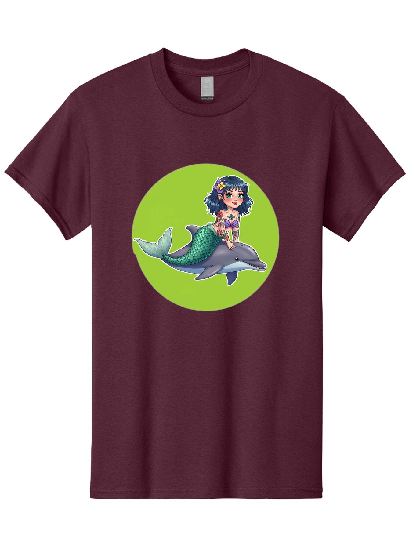 Mermaid-Riding-Dolphin Men'S Graphic Tee, 100% Cotton, Comfortable Casual Summer Wear, Machine Washable, Vintage Camera, Old Camera, Antique Camera, Black Camera, Classic Photography, Photography Equipment, Nostalgic Device, Film Camera, Bar150 4