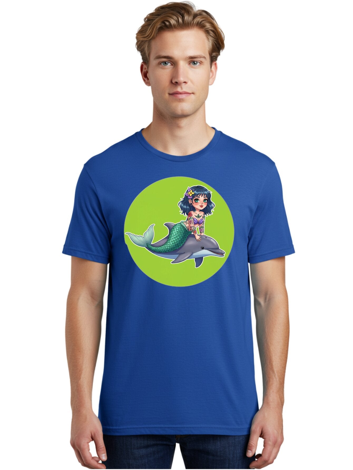 Mermaid-Riding-Dolphin Men'S Graphic Tee, 100% Cotton, Comfortable Casual Summer Wear, Machine Washable, Vintage Camera, Old Camera, Antique Camera, Black Camera, Classic Photography, Photography Equipment, Nostalgic Device, Film Camera, Bar150 16