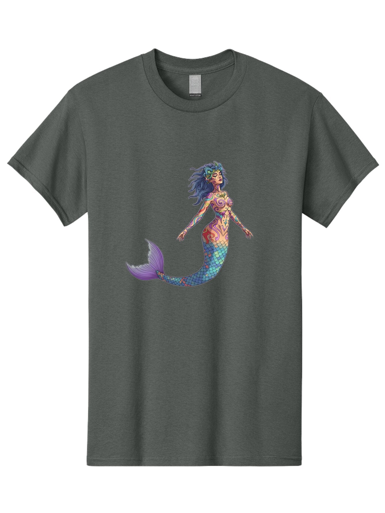Mermaid Men'S Graphic Tee, 100% Cotton, Comfortable Casual Summer Wear, Machine Washable, Vintage Camera, Old Camera, Antique Camera, Black Camera, Classic Photography, Photography Equipment, Nostalgic Device, Film Camera, Camera Art Bar151 9