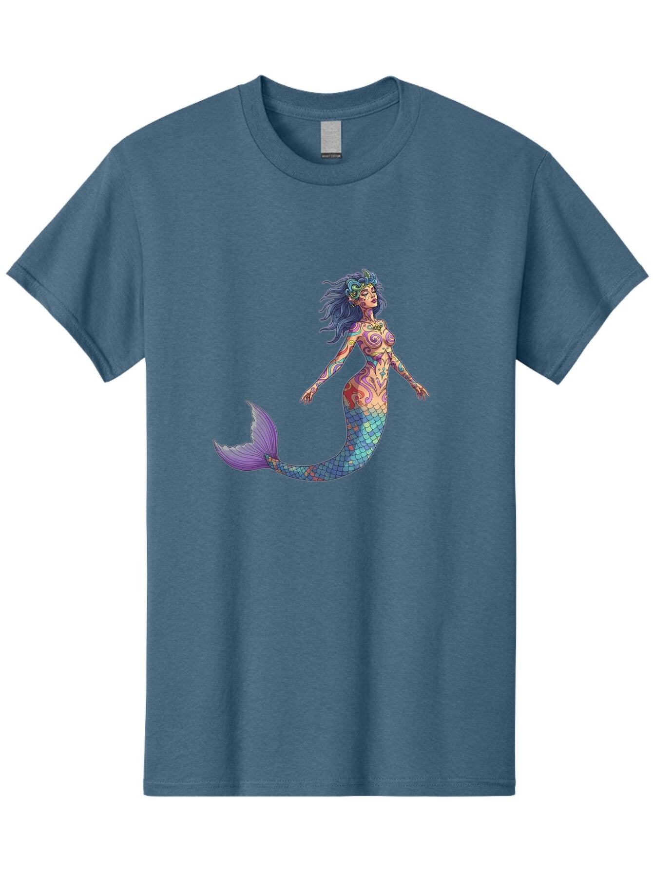 Mermaid Men'S Graphic Tee, 100% Cotton, Comfortable Casual Summer Wear, Machine Washable, Vintage Camera, Old Camera, Antique Camera, Black Camera, Classic Photography, Photography Equipment, Nostalgic Device, Film Camera, Camera Art Bar151 4