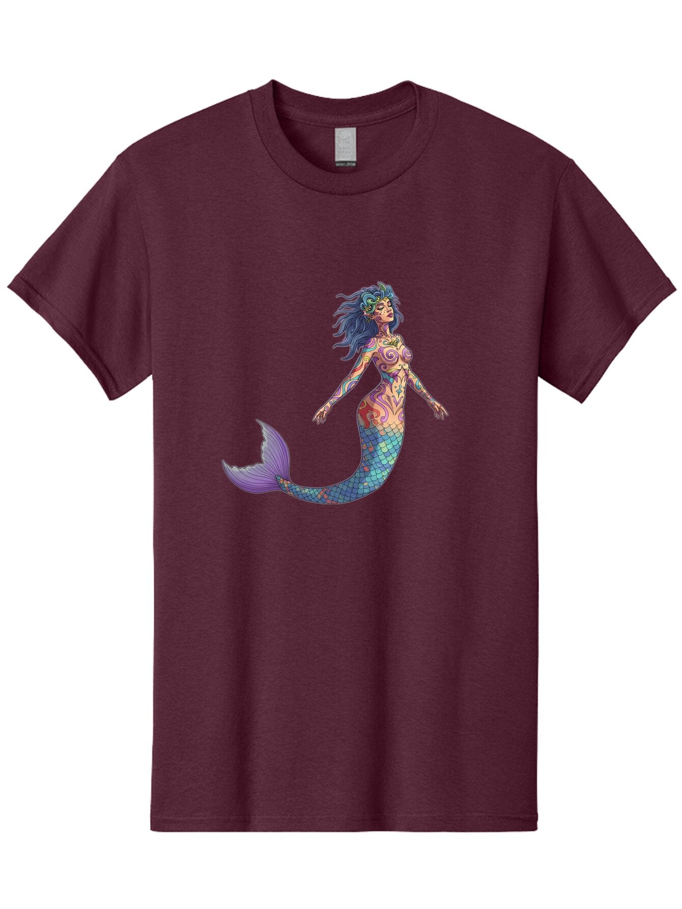 Mermaid Men'S Graphic Tee, 100% Cotton, Comfortable Casual Summer Wear, Machine Washable, Vintage Camera, Old Camera, Antique Camera, Black Camera, Classic Photography, Photography Equipment, Nostalgic Device, Film Camera, Camera Art Bar151 7
