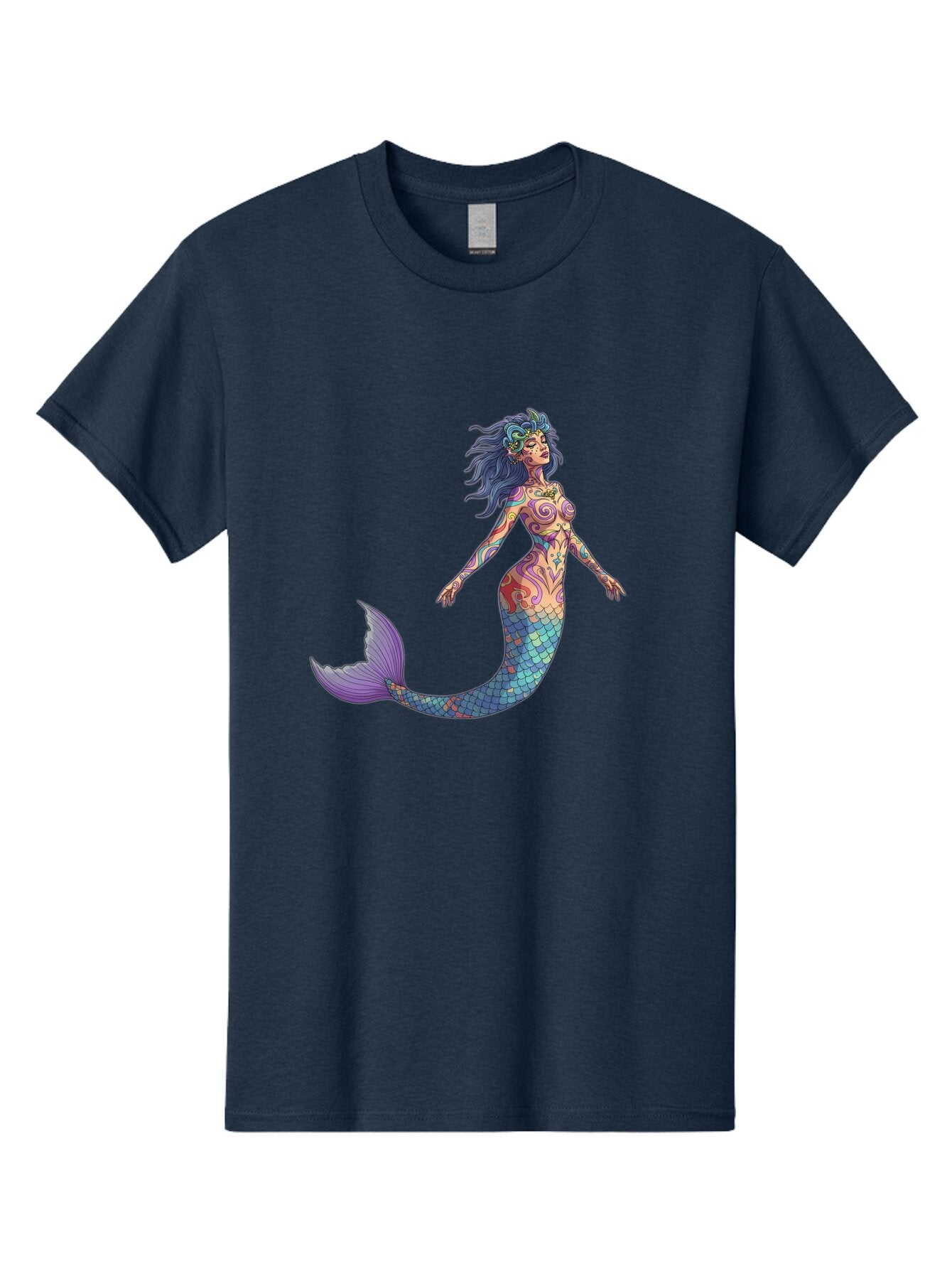 Mermaid Men'S Graphic Tee, 100% Cotton, Comfortable Casual Summer Wear, Machine Washable, Vintage Camera, Old Camera, Antique Camera, Black Camera, Classic Photography, Photography Equipment, Nostalgic Device, Film Camera, Camera Art Bar151 2
