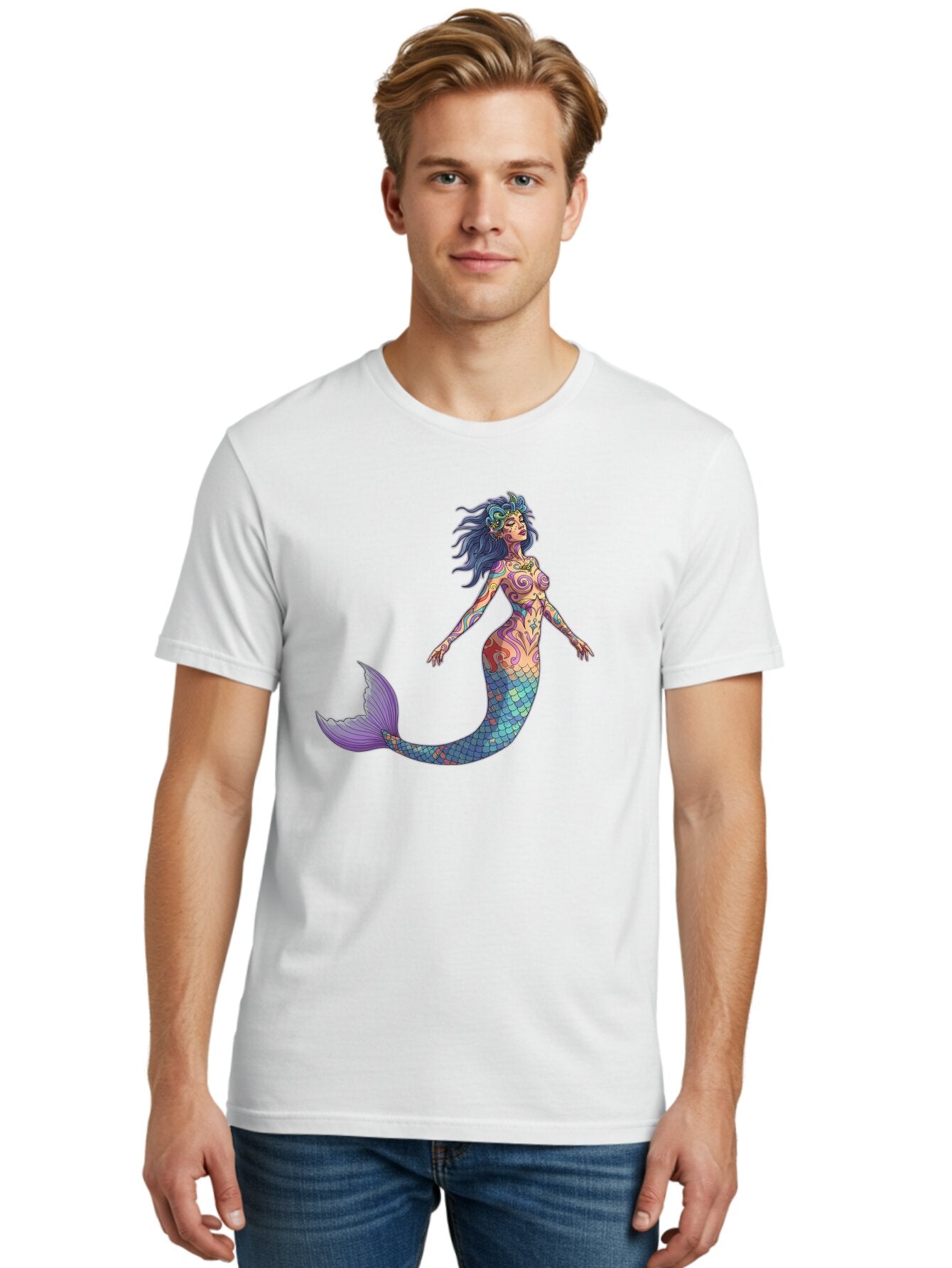 Mermaid Men'S Graphic Tee, 100% Cotton, Comfortable Casual Summer Wear, Machine Washable, Vintage Camera, Old Camera, Antique Camera, Black Camera, Classic Photography, Photography Equipment, Nostalgic Device, Film Camera, Camera Art Bar151 17