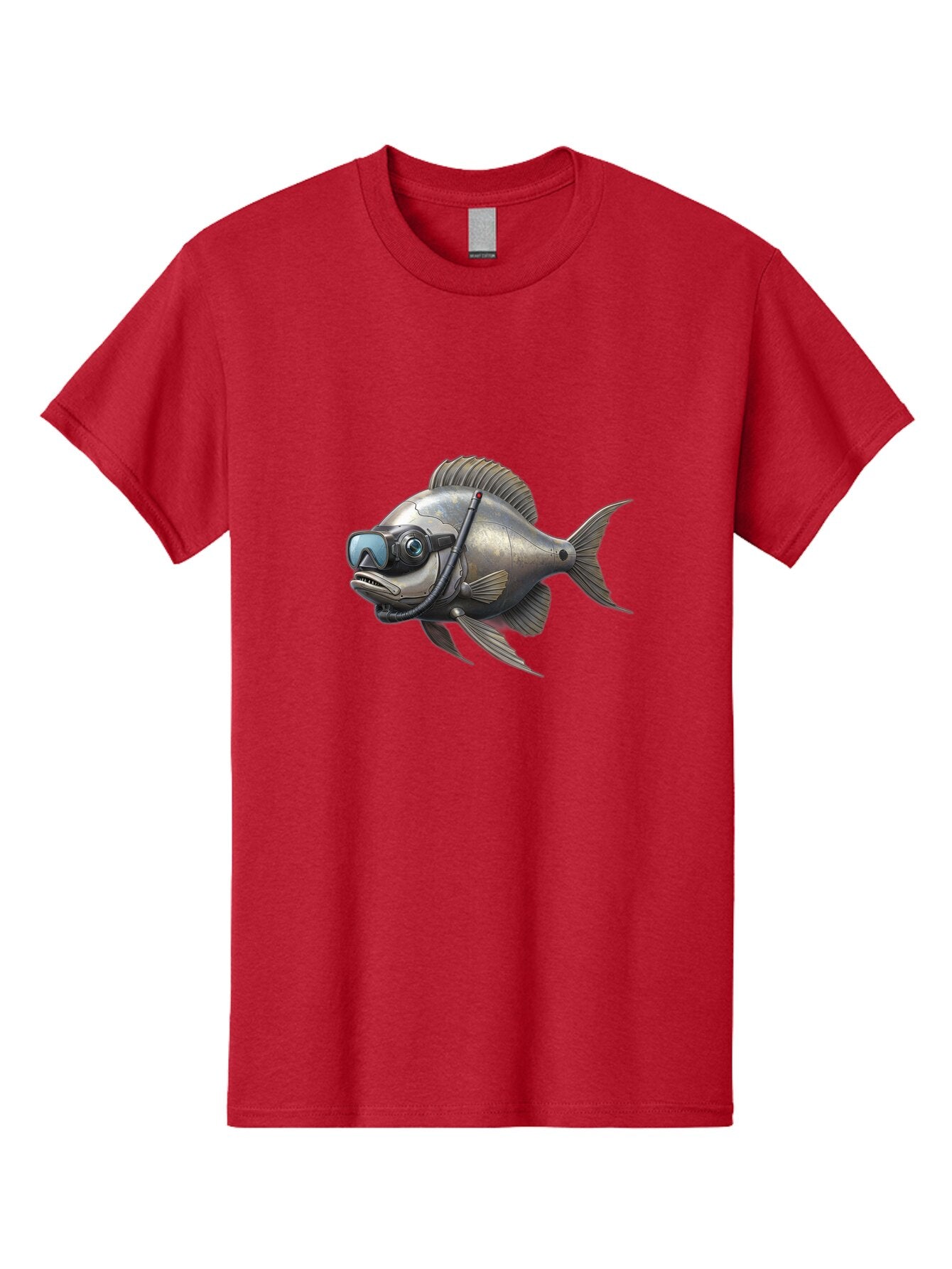 Metal-Fish-With-Diving-Gear Men'S Graphic Tee, 100% Cotton, Comfortable Casual Summer Wear, Machine Washable, Vintage Camera, Old Camera, Antique Camera, Black Camera, Classic Photography, Photography Equipment, Nostalgic Device, Film Camera, Bar152 7