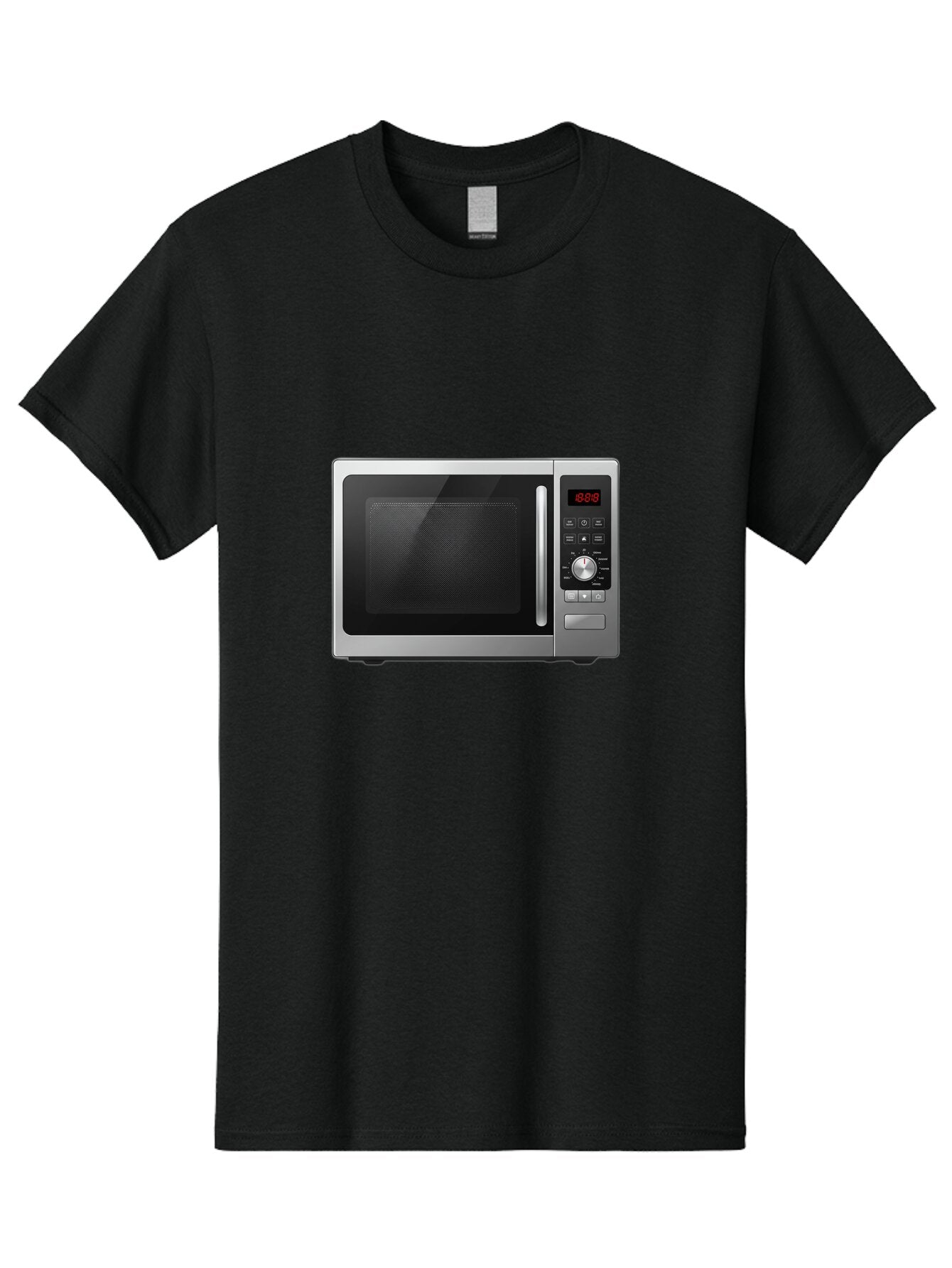 Microwave-1 Men'S Graphic Tee, 100% Cotton, Comfortable Casual Summer Wear, Machine Washable, Vintage Camera, Old Camera, Antique Camera, Black Camera, Classic Photography, Photography Equipment, Nostalgic Device, Film Camera, Camera Art Bar154 1