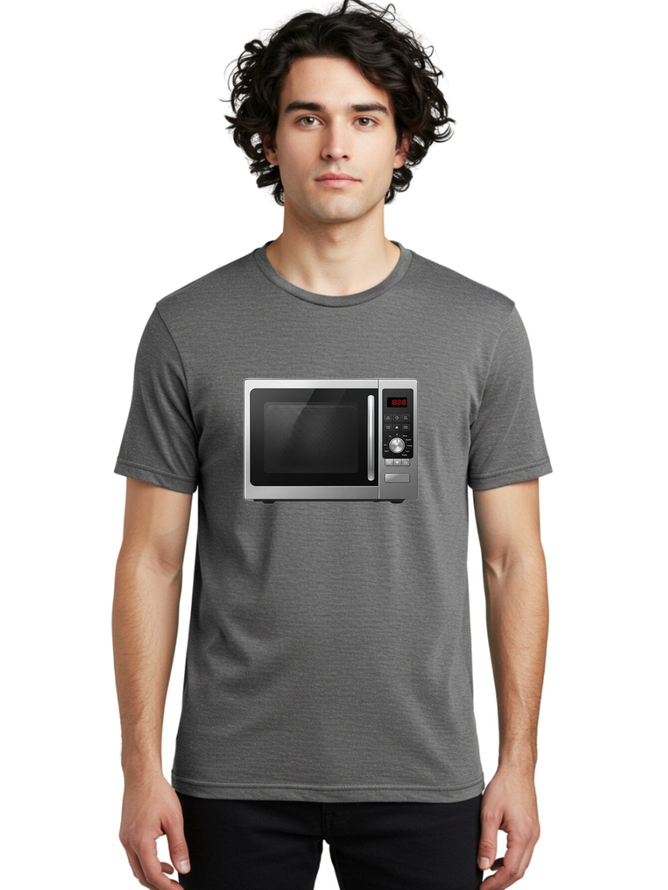 Microwave-1 Men'S Graphic Tee, 100% Cotton, Comfortable Casual Summer Wear, Machine Washable, Vintage Camera, Old Camera, Antique Camera, Black Camera, Classic Photography, Photography Equipment, Nostalgic Device, Film Camera, Camera Art Bar154 26
