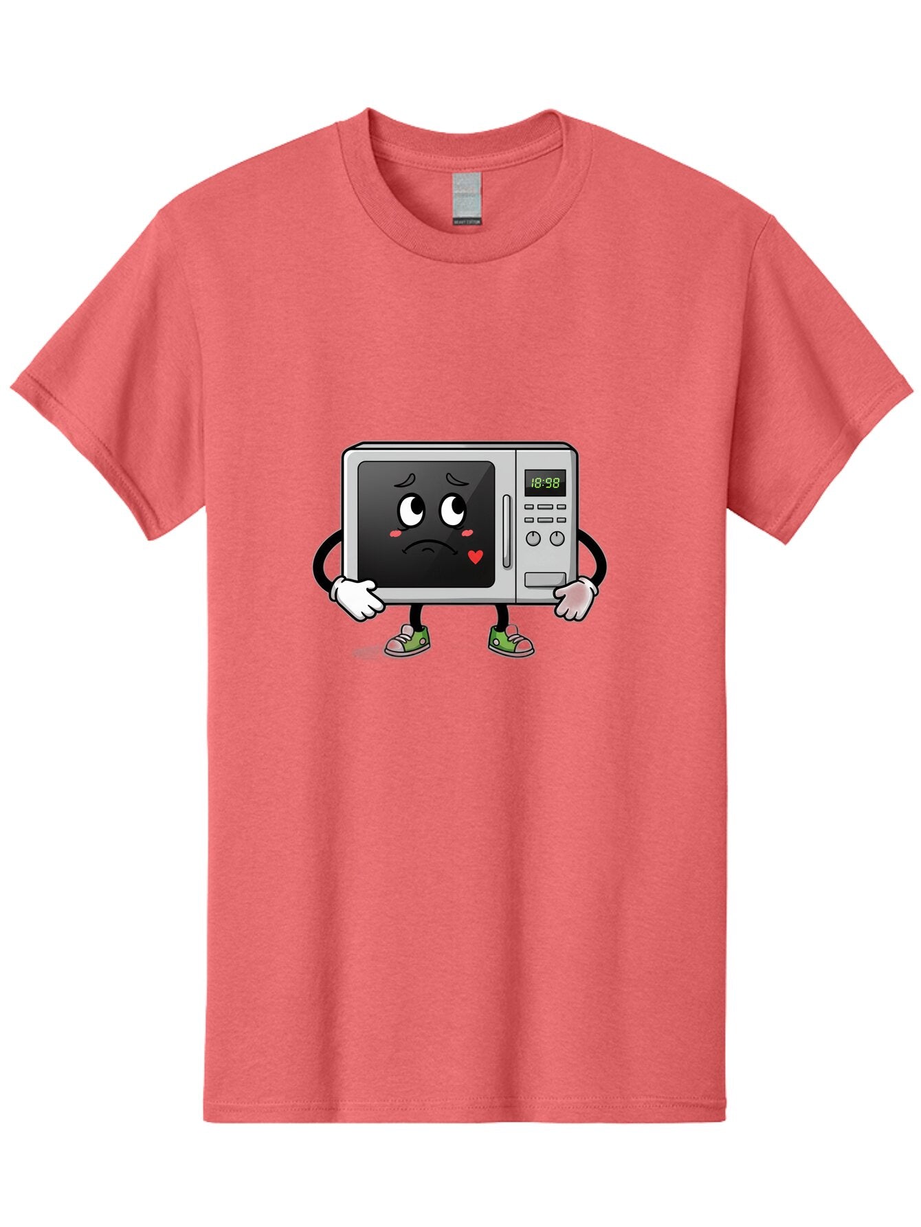 Microwave-With-Sad-Face Men'S Graphic Tee, 100% Cotton, Comfortable Casual Summer Wear, Machine Washable, Vintage Camera, Old Camera, Antique Camera, Black Camera, Classic Photography, Photography Equipment, Nostalgic Device, Film Camera, Bar158 13