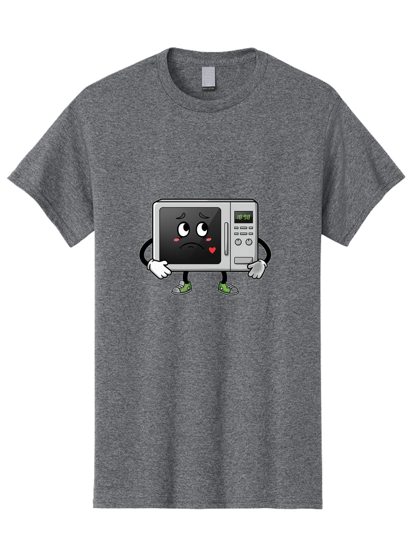 Microwave-With-Sad-Face Men'S Graphic Tee, 100% Cotton, Comfortable Casual Summer Wear, Machine Washable, Vintage Camera, Old Camera, Antique Camera, Black Camera, Classic Photography, Photography Equipment, Nostalgic Device, Film Camera, Bar158 5