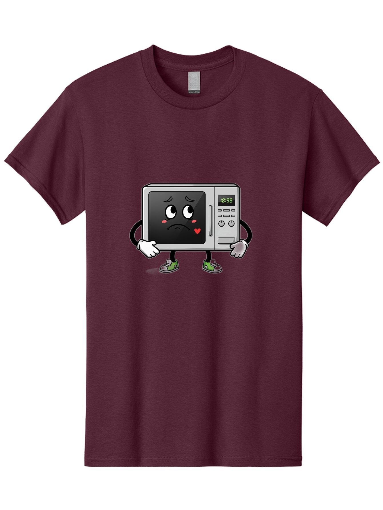 Microwave-With-Sad-Face Men'S Graphic Tee, 100% Cotton, Comfortable Casual Summer Wear, Machine Washable, Vintage Camera, Old Camera, Antique Camera, Black Camera, Classic Photography, Photography Equipment, Nostalgic Device, Film Camera, Bar158 7