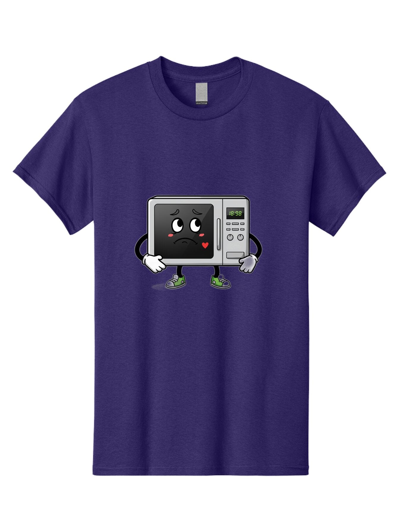 Microwave-With-Sad-Face Men'S Graphic Tee, 100% Cotton, Comfortable Casual Summer Wear, Machine Washable, Vintage Camera, Old Camera, Antique Camera, Black Camera, Classic Photography, Photography Equipment, Nostalgic Device, Film Camera, Bar158 10