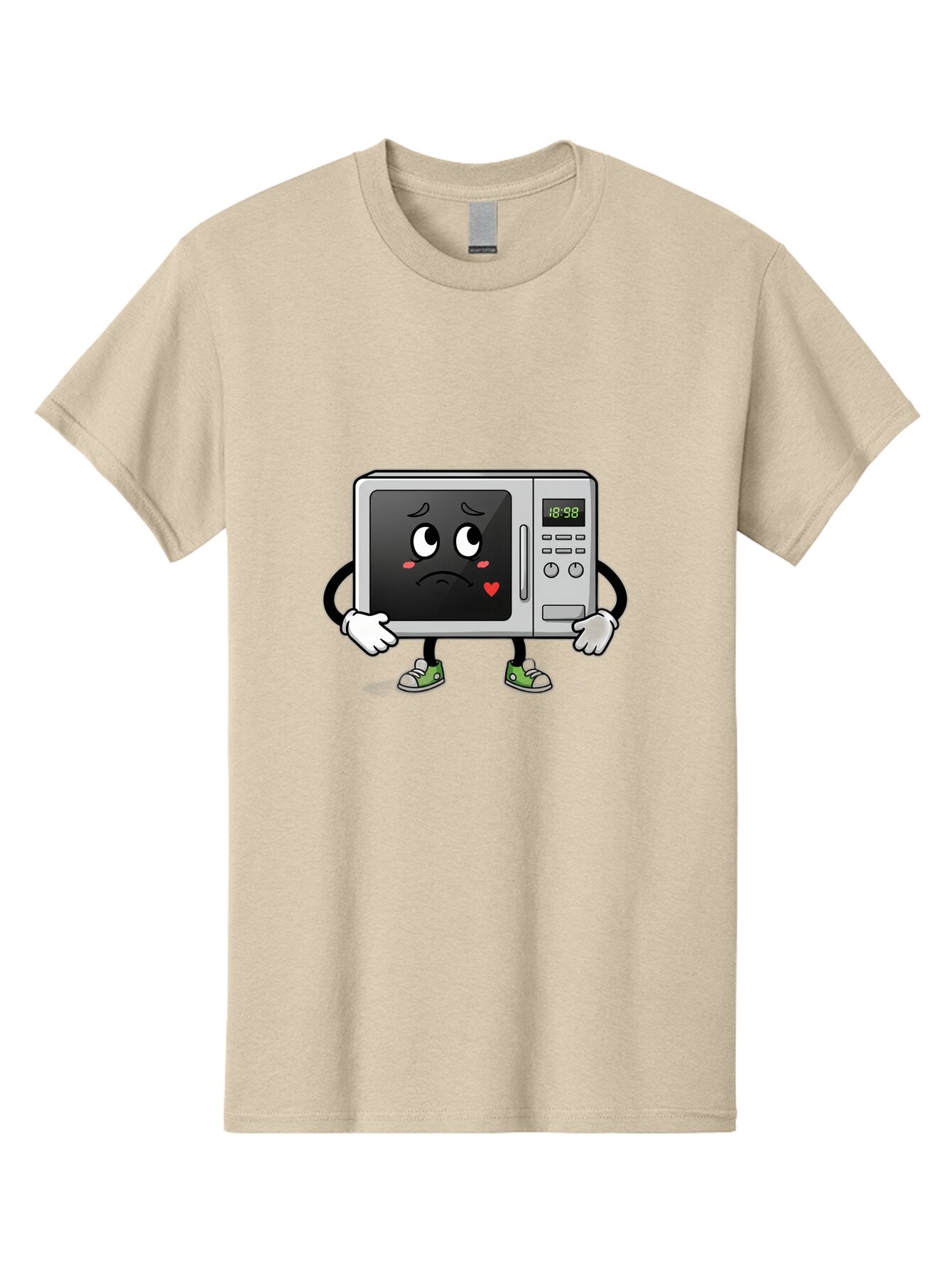 Microwave-With-Sad-Face Men'S Graphic Tee, 100% Cotton, Comfortable Casual Summer Wear, Machine Washable, Vintage Camera, Old Camera, Antique Camera, Black Camera, Classic Photography, Photography Equipment, Nostalgic Device, Film Camera, Bar158 6