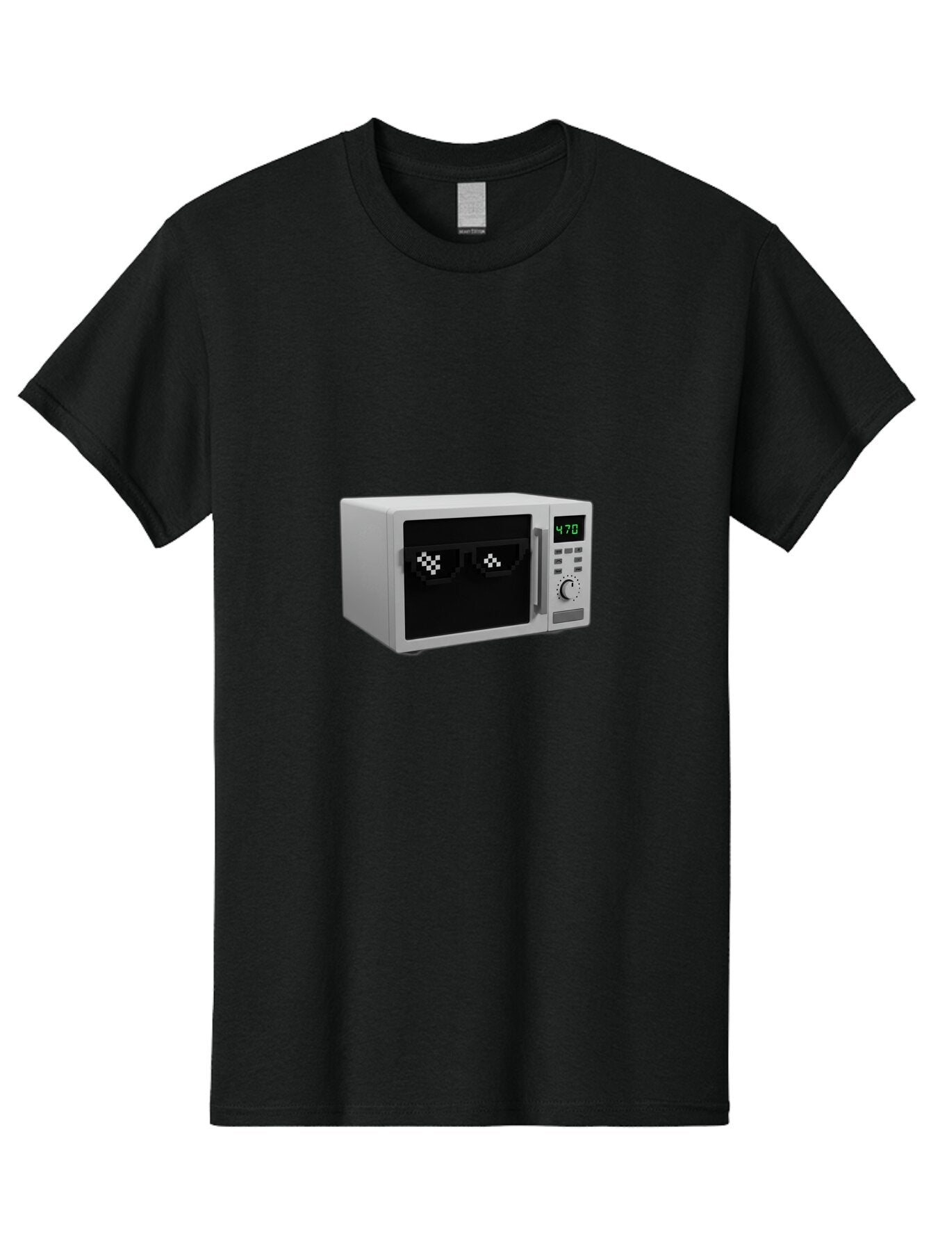 Microwave Men'S Graphic Tee, 100% Cotton, Comfortable Casual Summer Wear, Machine Washable, Vintage Camera, Old Camera, Antique Camera, Black Camera, Classic Photography, Photography Equipment, Nostalgic Device, Film Camera, Camera Art Bar163 9