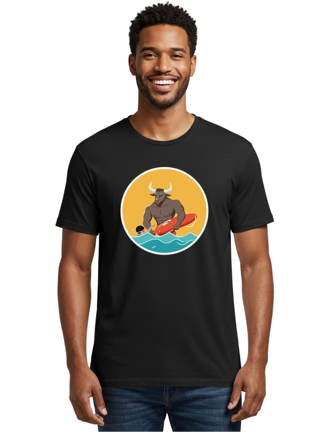 Minotaur-Surfer Men'S Graphic Tee, 100% Cotton, Comfortable Casual Summer Wear, Machine Washable, Vintage Camera, Old Camera, Antique Camera, Black Camera, Classic Photography, Photography Equipment, Nostalgic Device, Film Camera, Camera Art Bar166 17