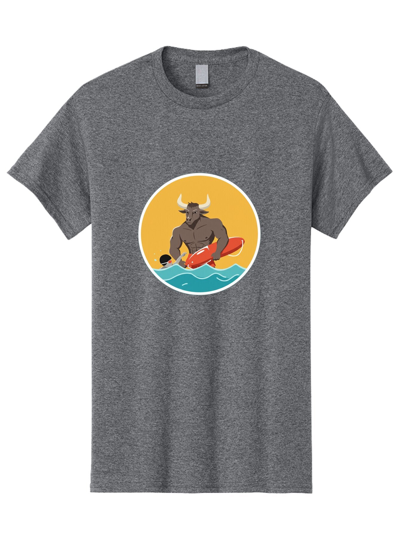 Minotaur-Surfer Men'S Graphic Tee, 100% Cotton, Comfortable Casual Summer Wear, Machine Washable, Vintage Camera, Old Camera, Antique Camera, Black Camera, Classic Photography, Photography Equipment, Nostalgic Device, Film Camera, Camera Art Bar166 9