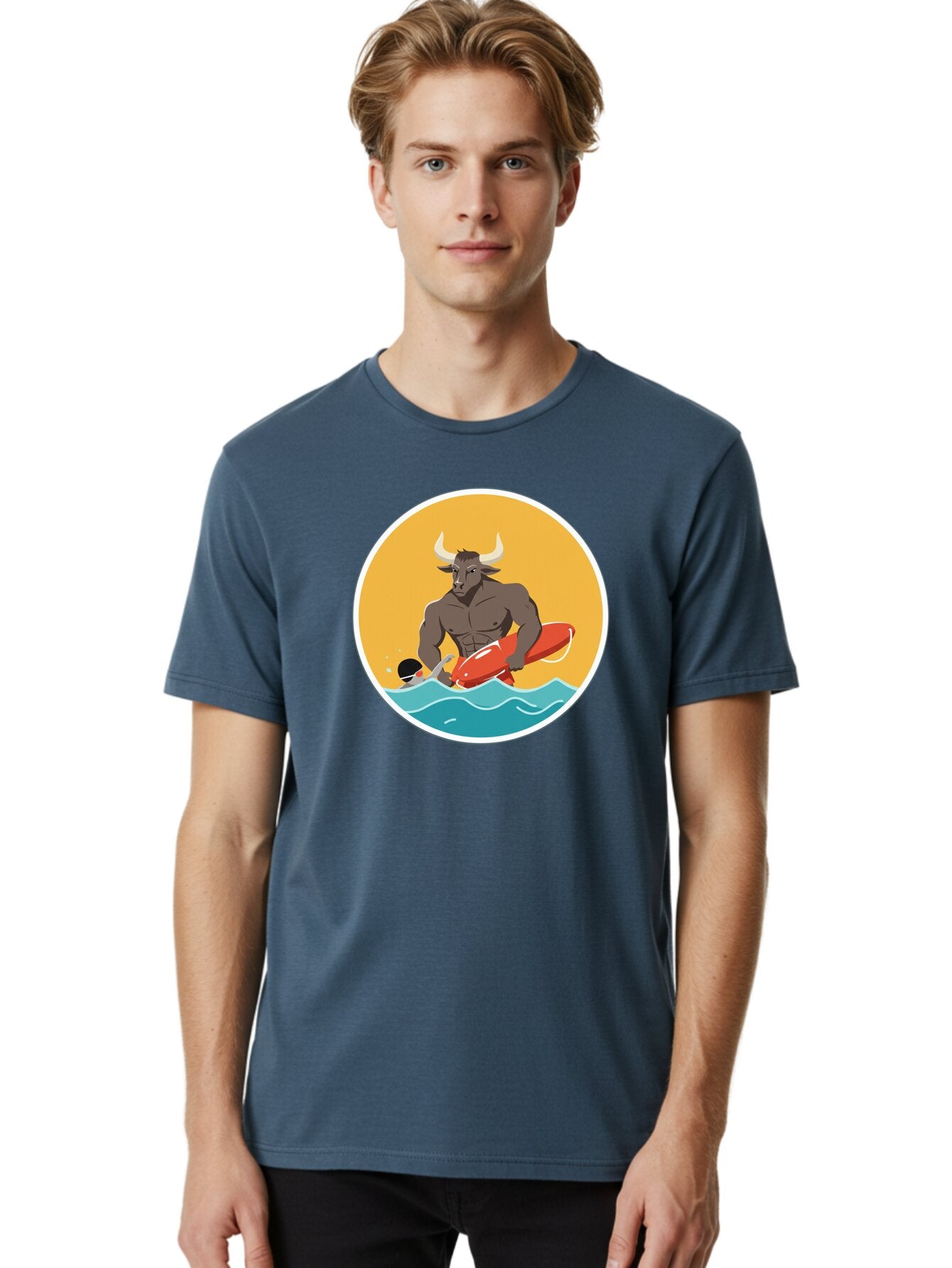 Minotaur-Surfer Men'S Graphic Tee, 100% Cotton, Comfortable Casual Summer Wear, Machine Washable, Vintage Camera, Old Camera, Antique Camera, Black Camera, Classic Photography, Photography Equipment, Nostalgic Device, Film Camera, Camera Art Bar166 20