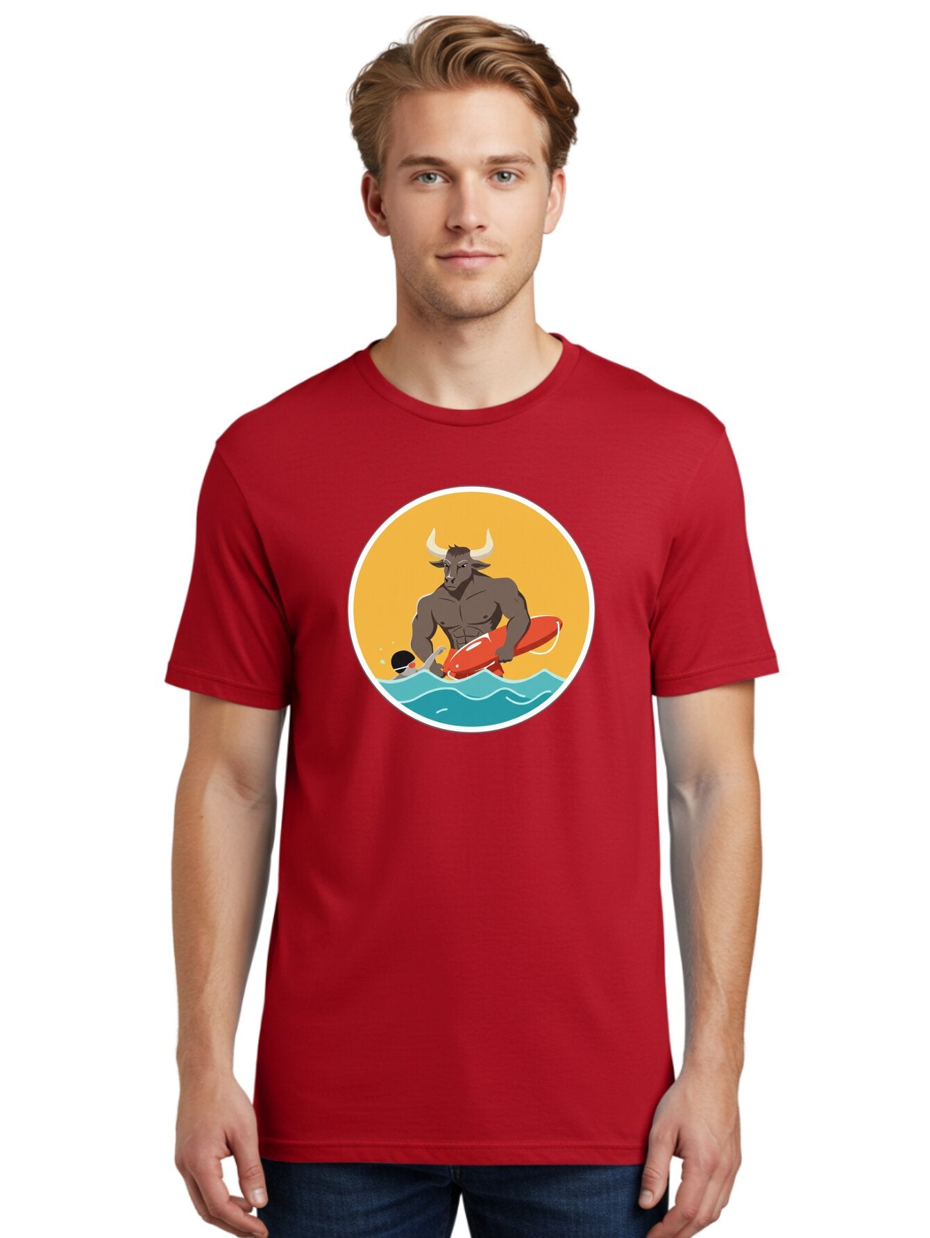Minotaur-Surfer Men'S Graphic Tee, 100% Cotton, Comfortable Casual Summer Wear, Machine Washable, Vintage Camera, Old Camera, Antique Camera, Black Camera, Classic Photography, Photography Equipment, Nostalgic Device, Film Camera, Camera Art Bar166 16