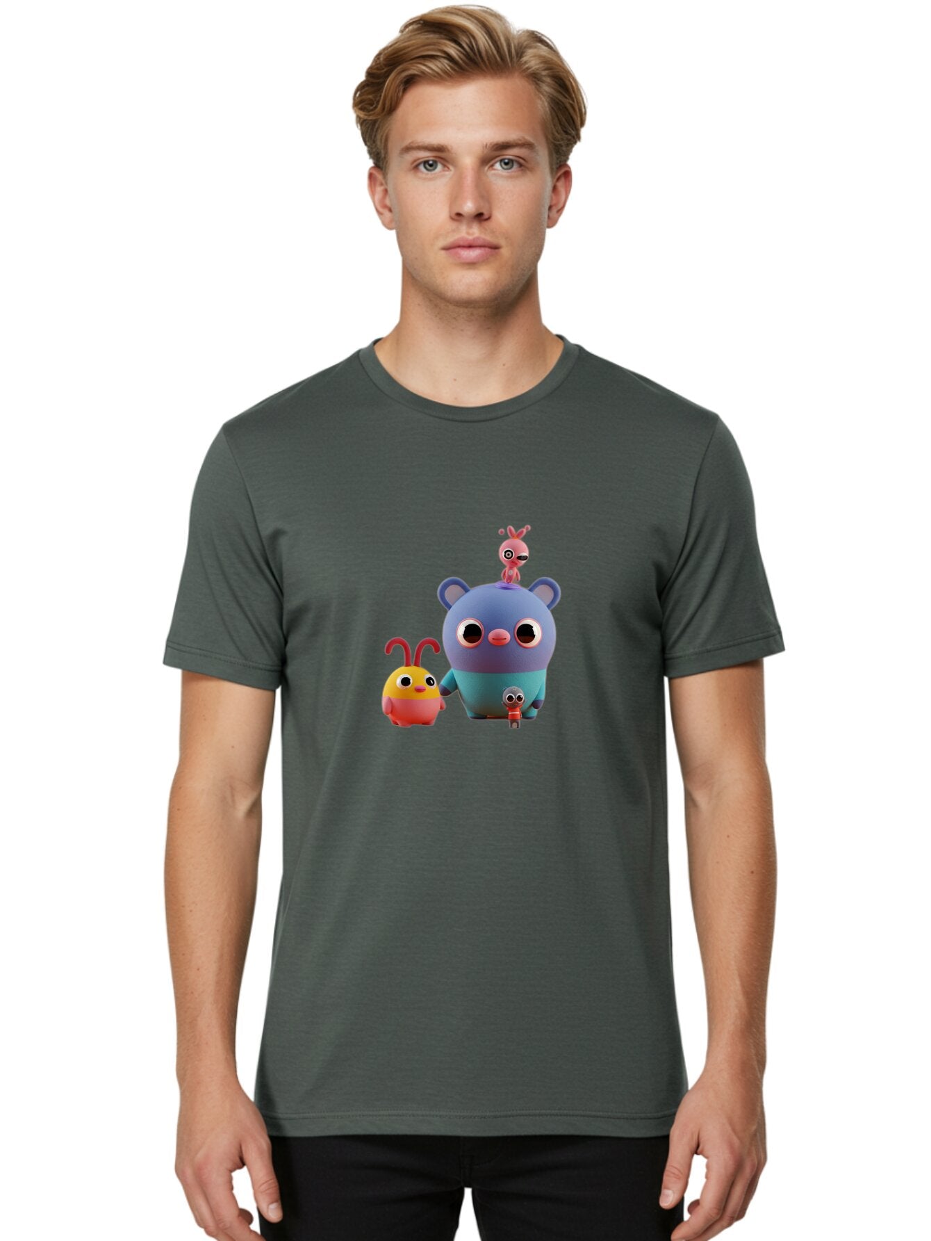Monster Men'S Graphic Tee, 100% Cotton, Comfortable Casual Summer Wear, Machine Washable, Vintage Camera, Old Camera, Antique Camera, Black Camera, Classic Photography, Photography Equipment, Nostalgic Device, Film Camera, Camera Art Bar170 26