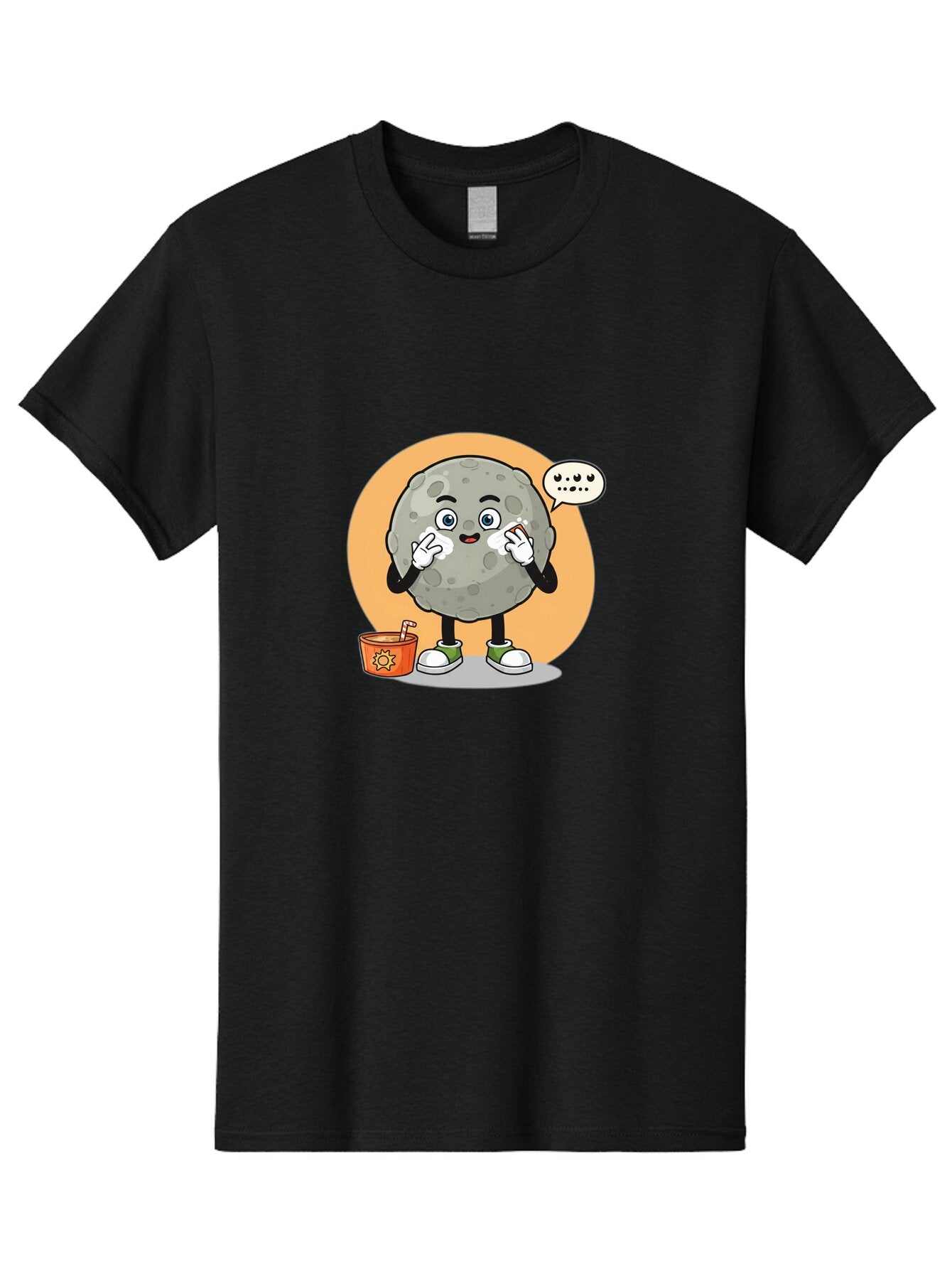 Moon-Character Men'S Graphic Tee, 100% Cotton, Comfortable Casual Summer Wear, Machine Washable, Vintage Camera, Old Camera, Antique Camera, Black Camera, Classic Photography, Photography Equipment, Nostalgic Device, Film Camera, Camera Art Bar171 14