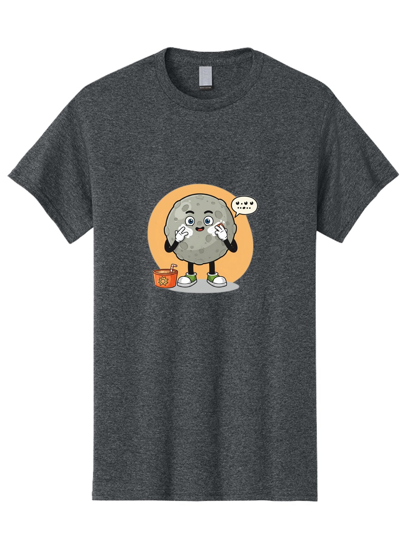 Moon-Character Men'S Graphic Tee, 100% Cotton, Comfortable Casual Summer Wear, Machine Washable, Vintage Camera, Old Camera, Antique Camera, Black Camera, Classic Photography, Photography Equipment, Nostalgic Device, Film Camera, Camera Art Bar171 7