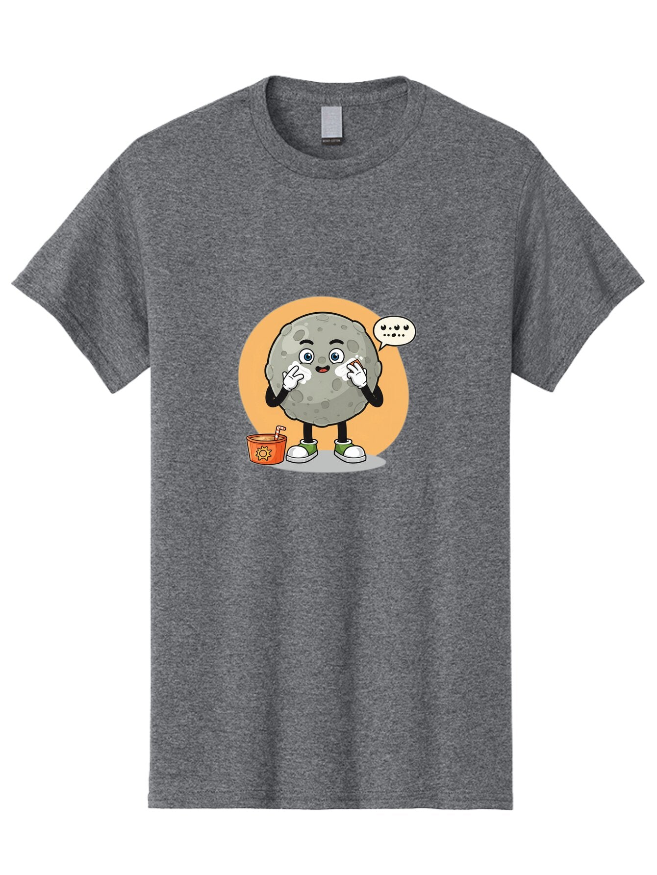 Moon-Character Men'S Graphic Tee, 100% Cotton, Comfortable Casual Summer Wear, Machine Washable, Vintage Camera, Old Camera, Antique Camera, Black Camera, Classic Photography, Photography Equipment, Nostalgic Device, Film Camera, Camera Art Bar171 8
