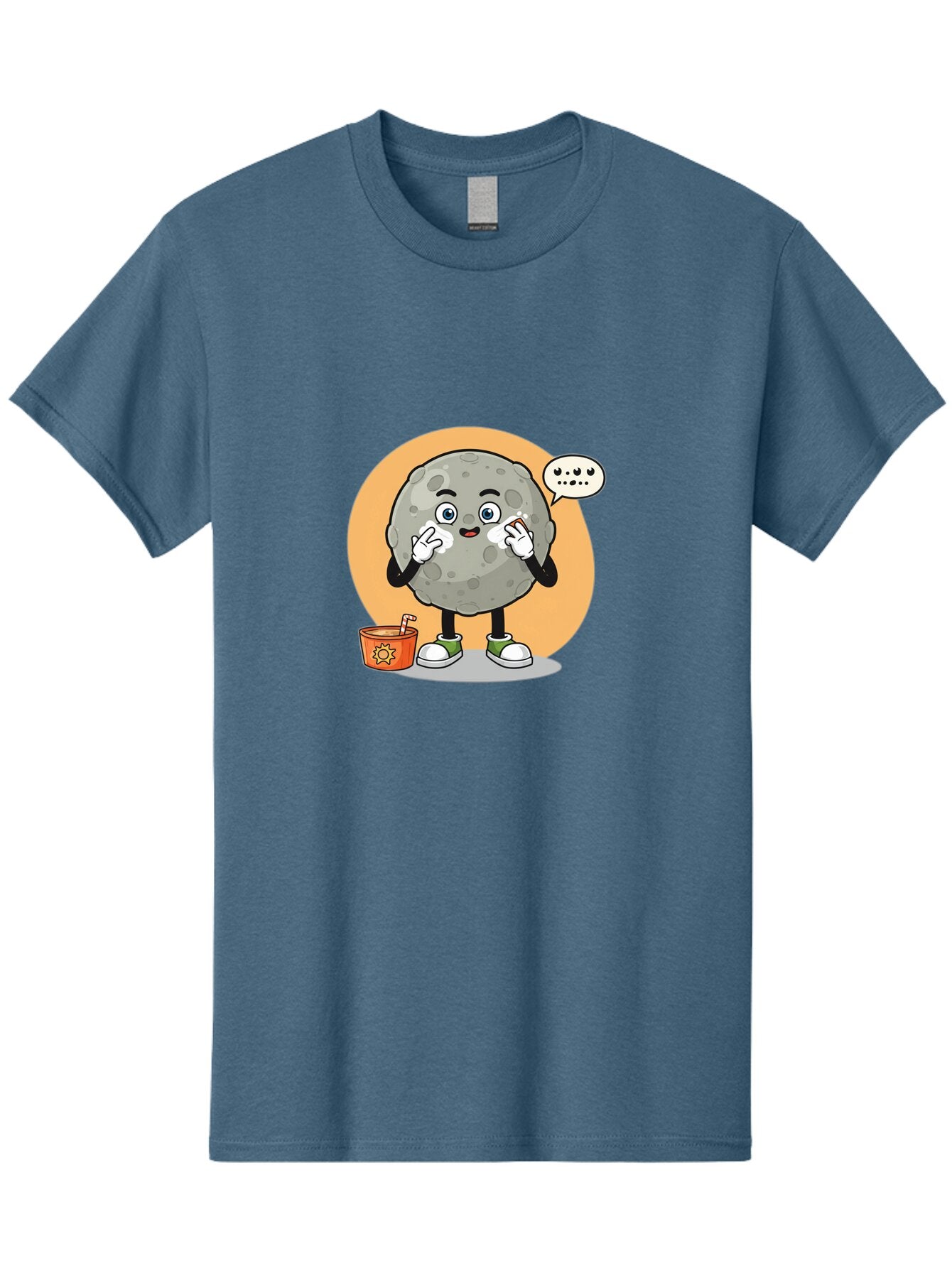 Moon-Character Men'S Graphic Tee, 100% Cotton, Comfortable Casual Summer Wear, Machine Washable, Vintage Camera, Old Camera, Antique Camera, Black Camera, Classic Photography, Photography Equipment, Nostalgic Device, Film Camera, Camera Art Bar171 6