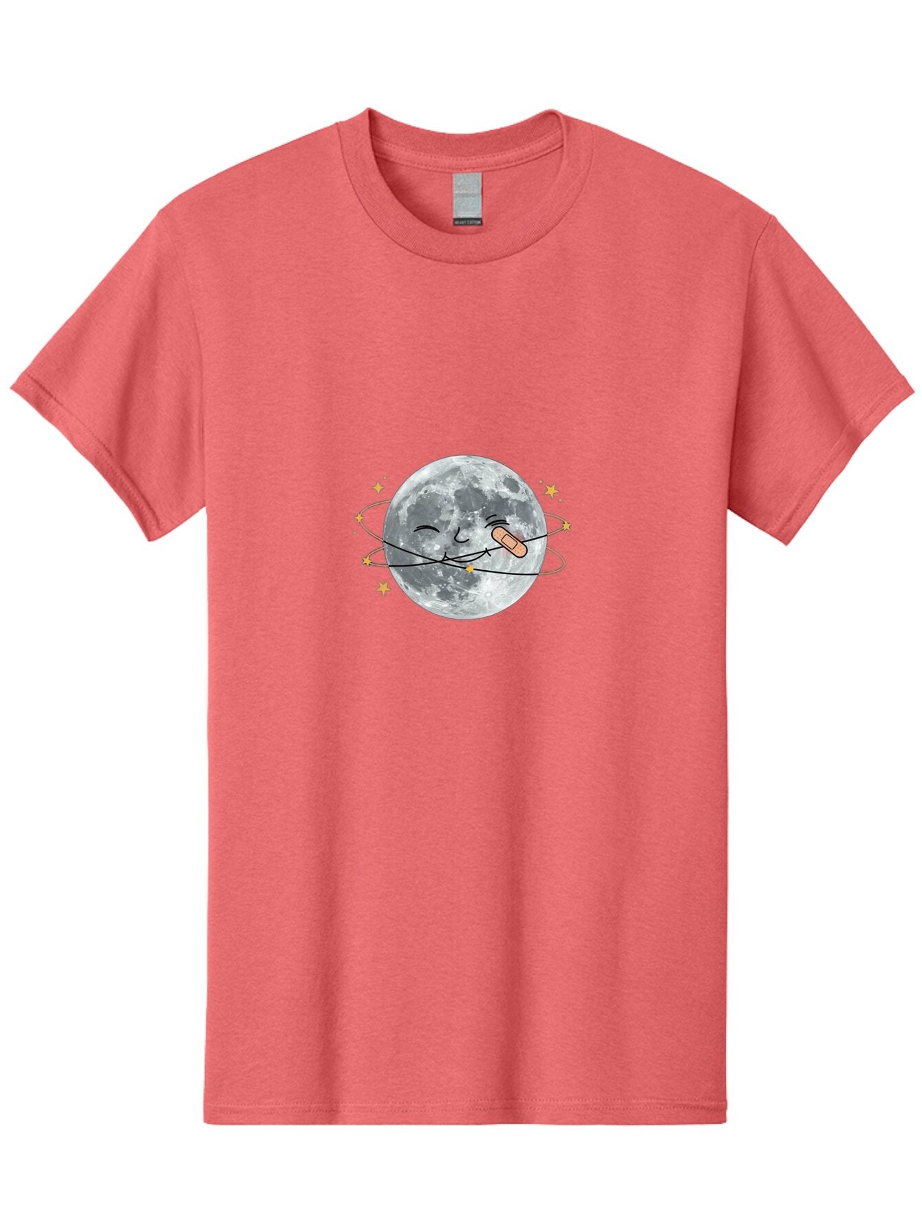 Moon-With-Band-Aid Men'S Graphic Tee, 100% Cotton, Comfortable Casual Summer Wear, Machine Washable, Vintage Camera, Old Camera, Antique Camera, Black Camera, Classic Photography, Photography Equipment, Nostalgic Device, Film Camera, Bar175 6