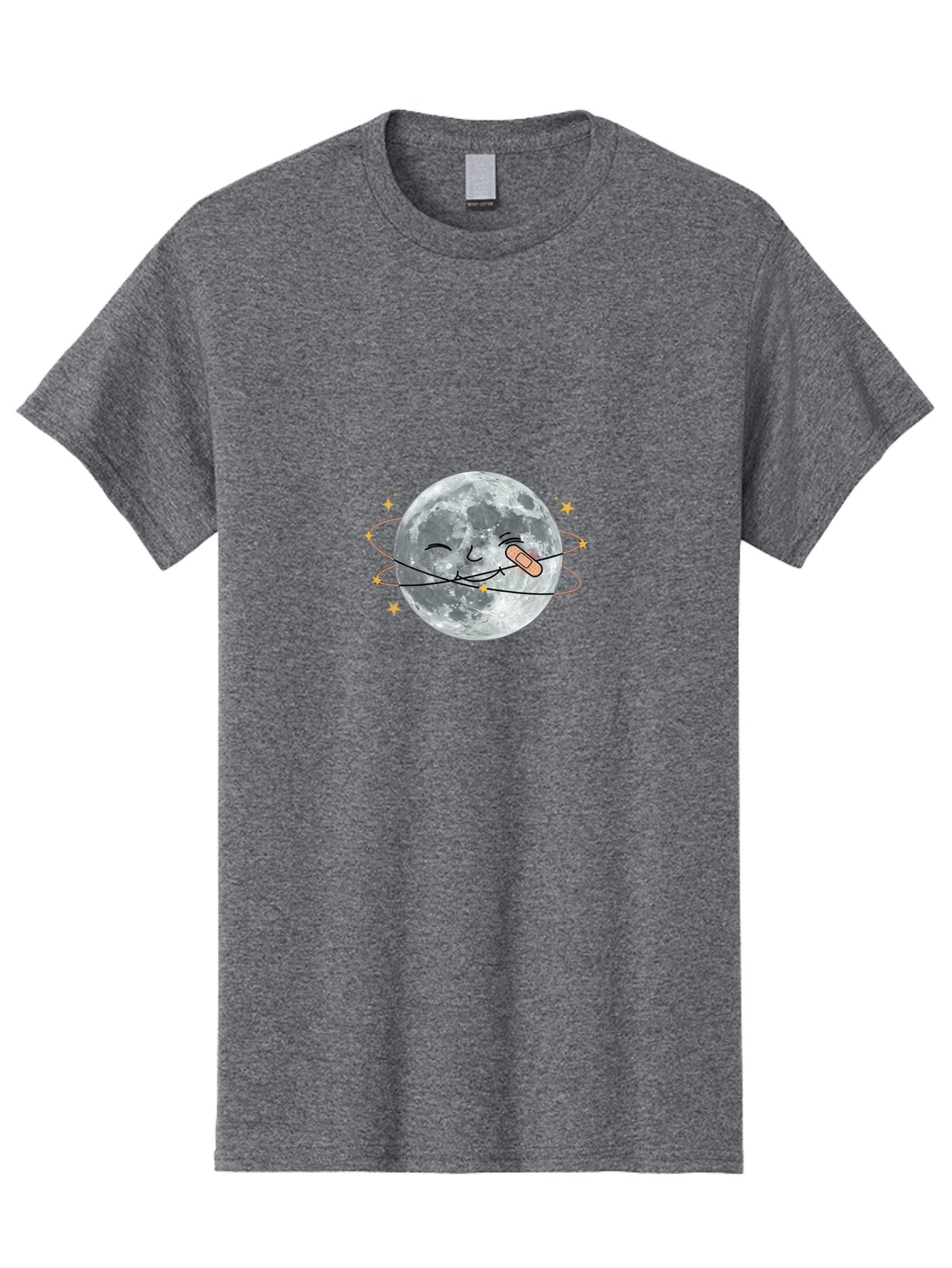 Moon-With-Band-Aid Men'S Graphic Tee, 100% Cotton, Comfortable Casual Summer Wear, Machine Washable, Vintage Camera, Old Camera, Antique Camera, Black Camera, Classic Photography, Photography Equipment, Nostalgic Device, Film Camera, Bar175 14